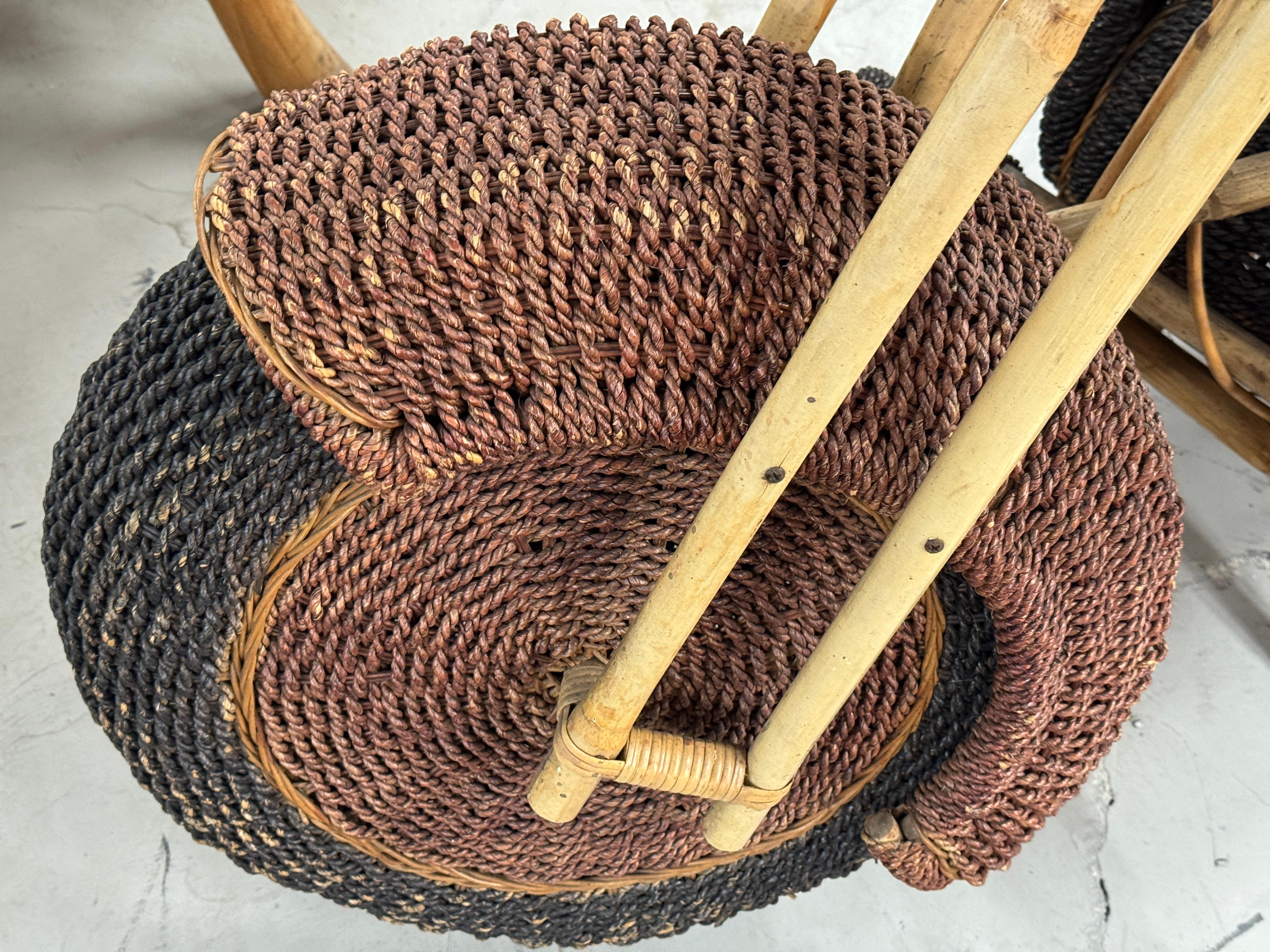 Tom Dixon Wicker and Rattan Motorcycle Sculpture  1980’s For Sale 3