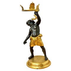 Gilt and Bronze Grand Tour NeoClassical Pompeiian Silenius
