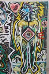 Challenging large triptych Graffiti