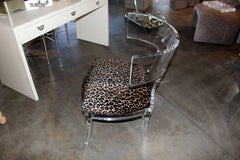 Nice Lucite Klismos Chair