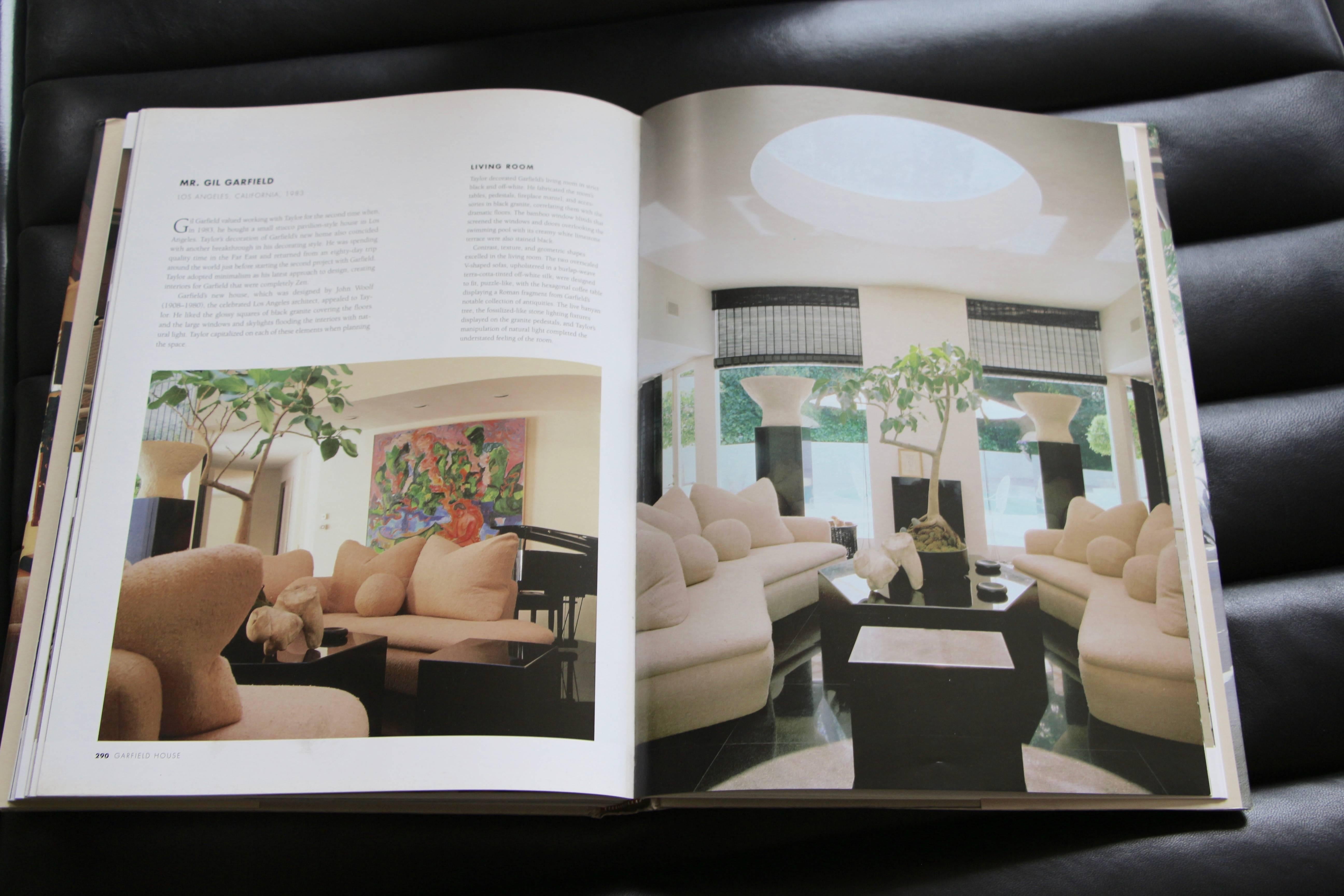 American Pair of Stunning Custom 1983 Michael Taylor Designed Sofas Published in His Book