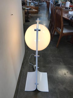 Neal Small Molded Acrylic Lamp Re-Wired and Cleaned