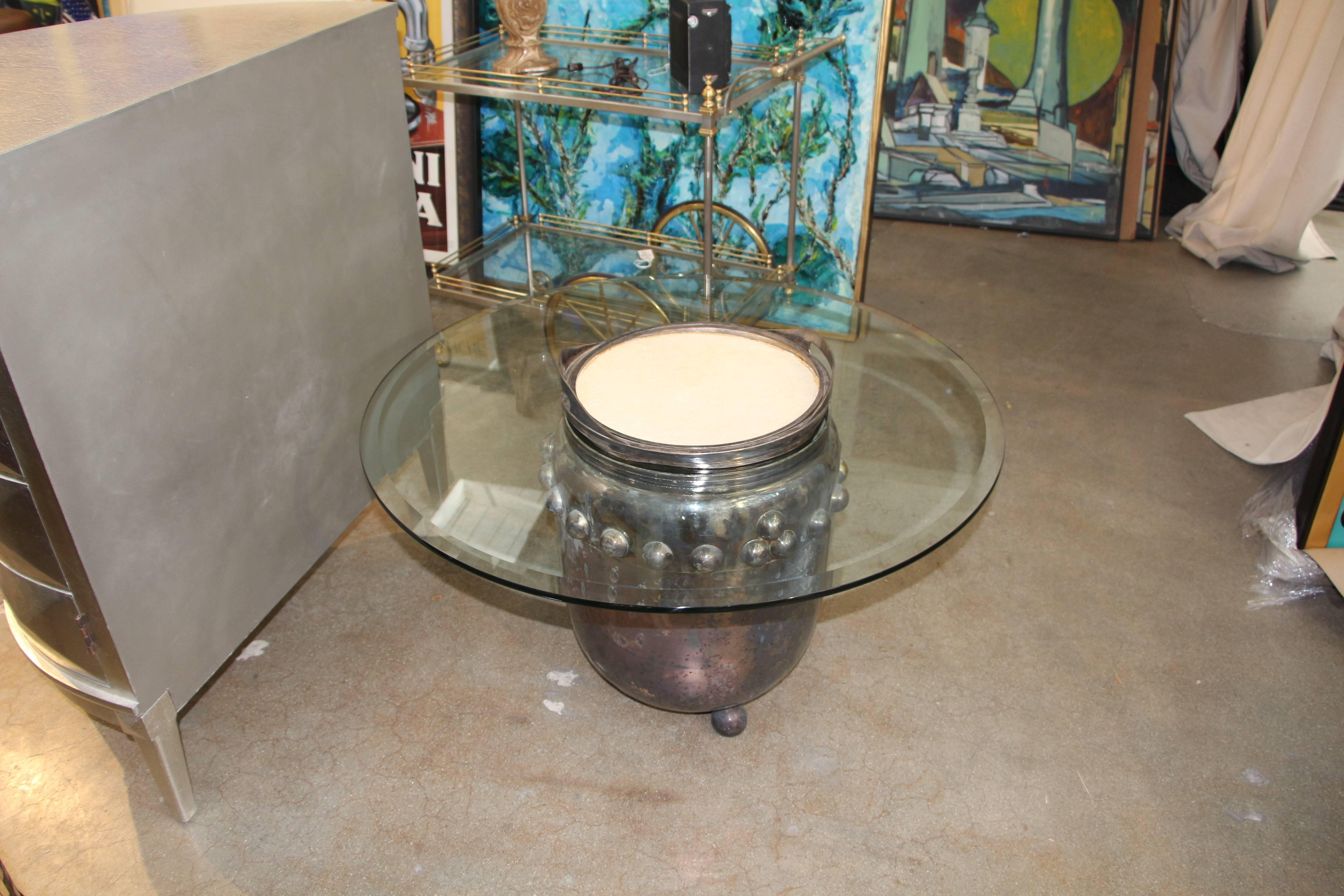 asian drum table