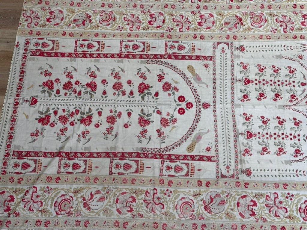19e siècle Textile bloqué à la main en vente 1