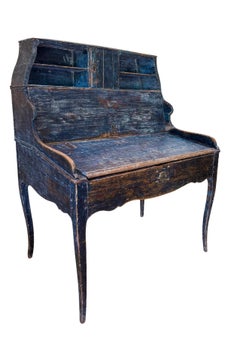 Rare 18th Century Gustavian Writing Desk