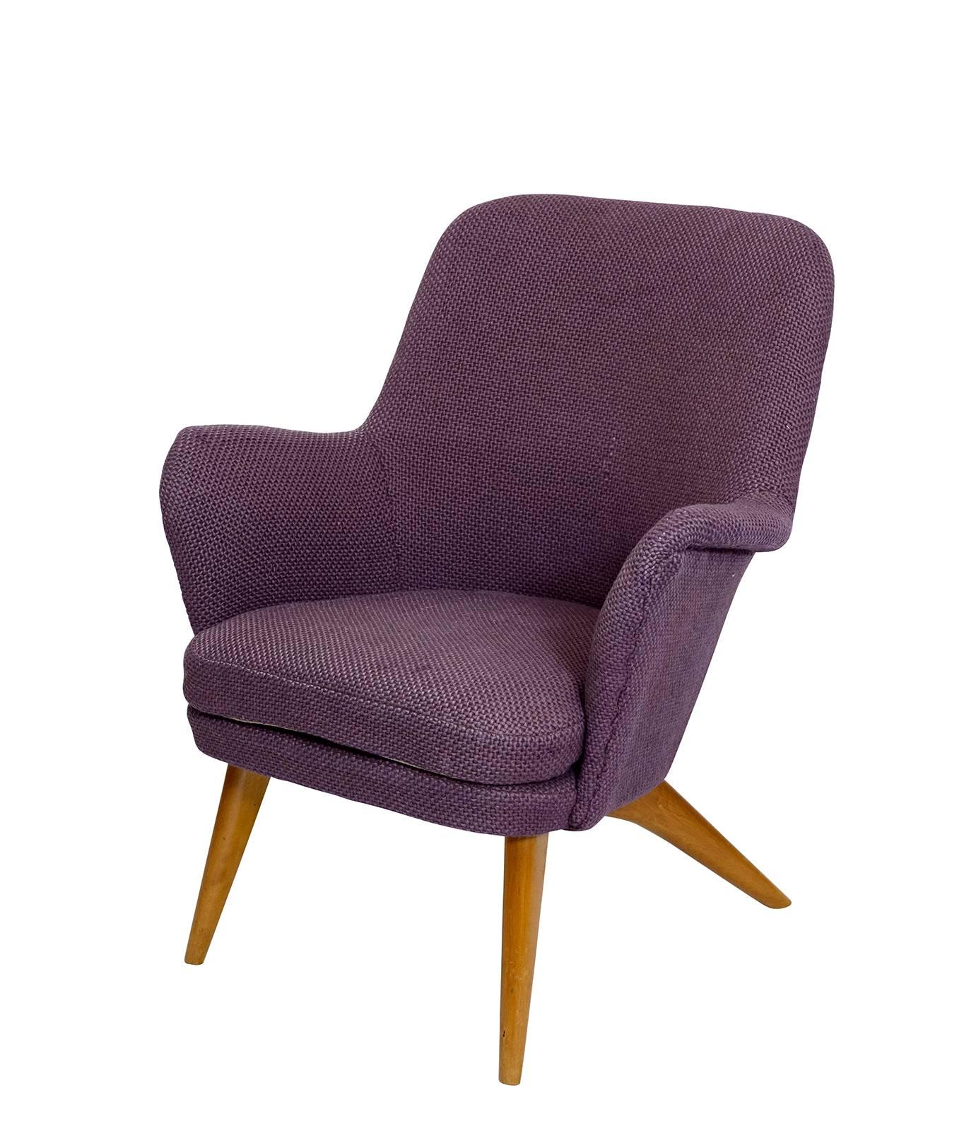Scandinavian Modern Carl Gustav Hiort af Ornäs Lounge Chair For Sale