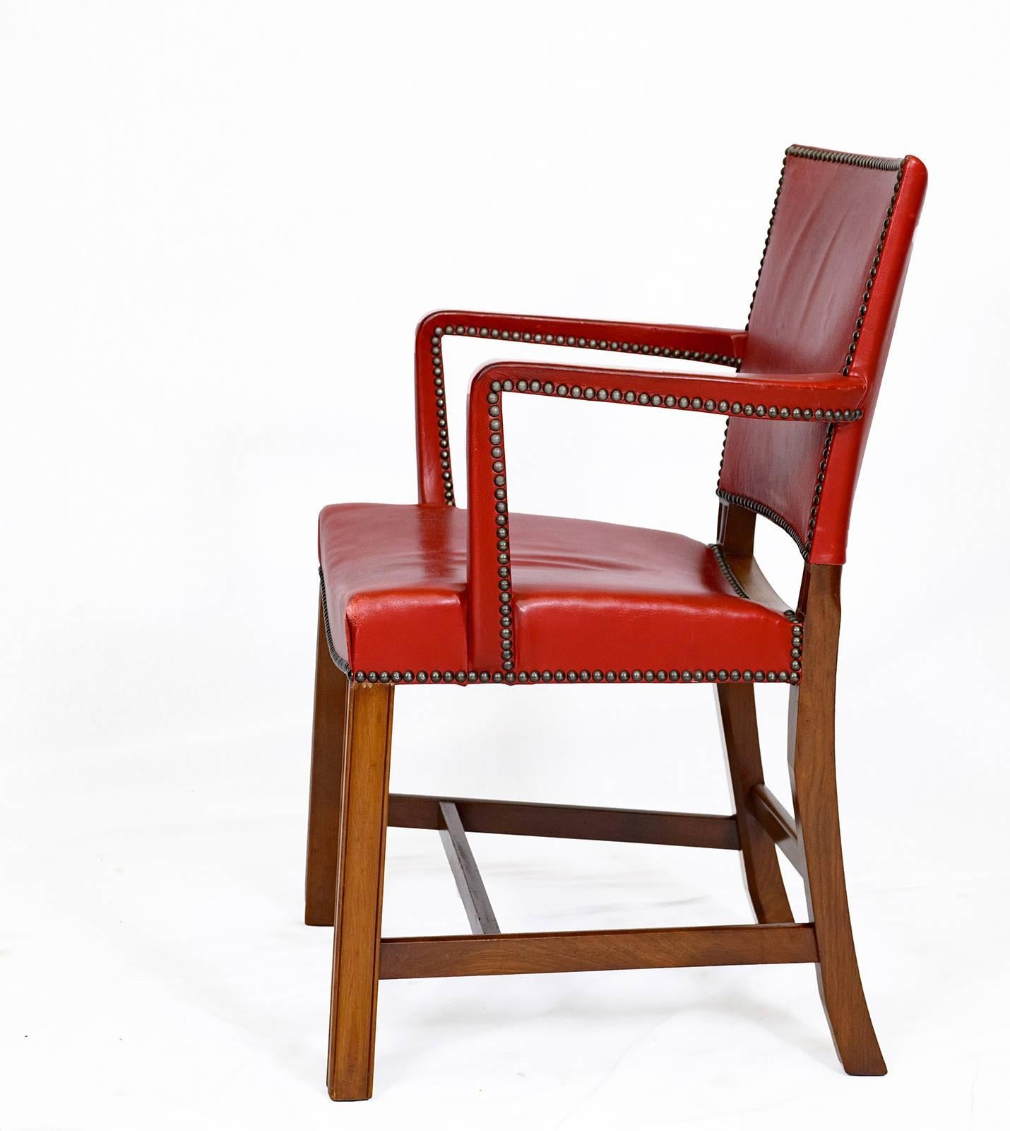 Milieu du XXe siècle Paire de fauteuils Kaare Klint
