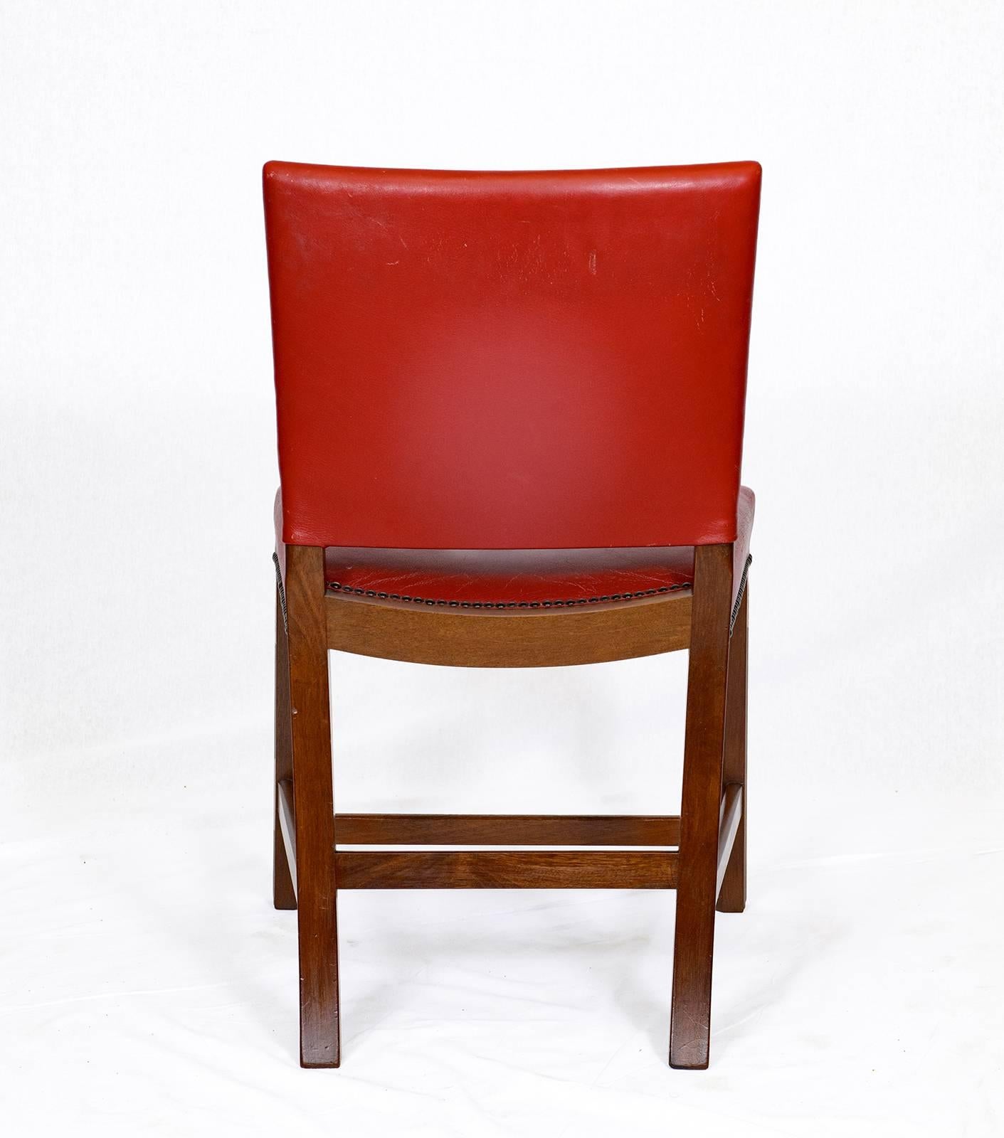 Set of Ten Kaare Klint Dining Chairs 1