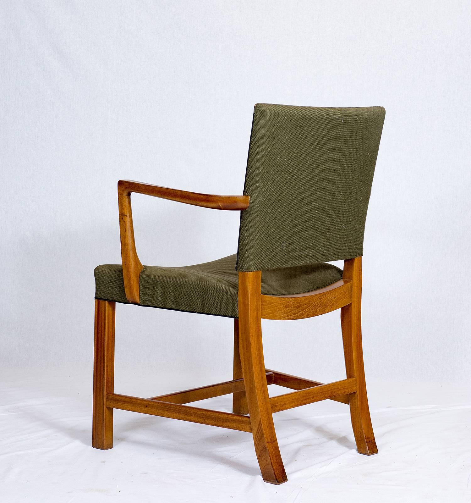 Mid-20th Century Pair of Kaare Klint Armchairs For Sale