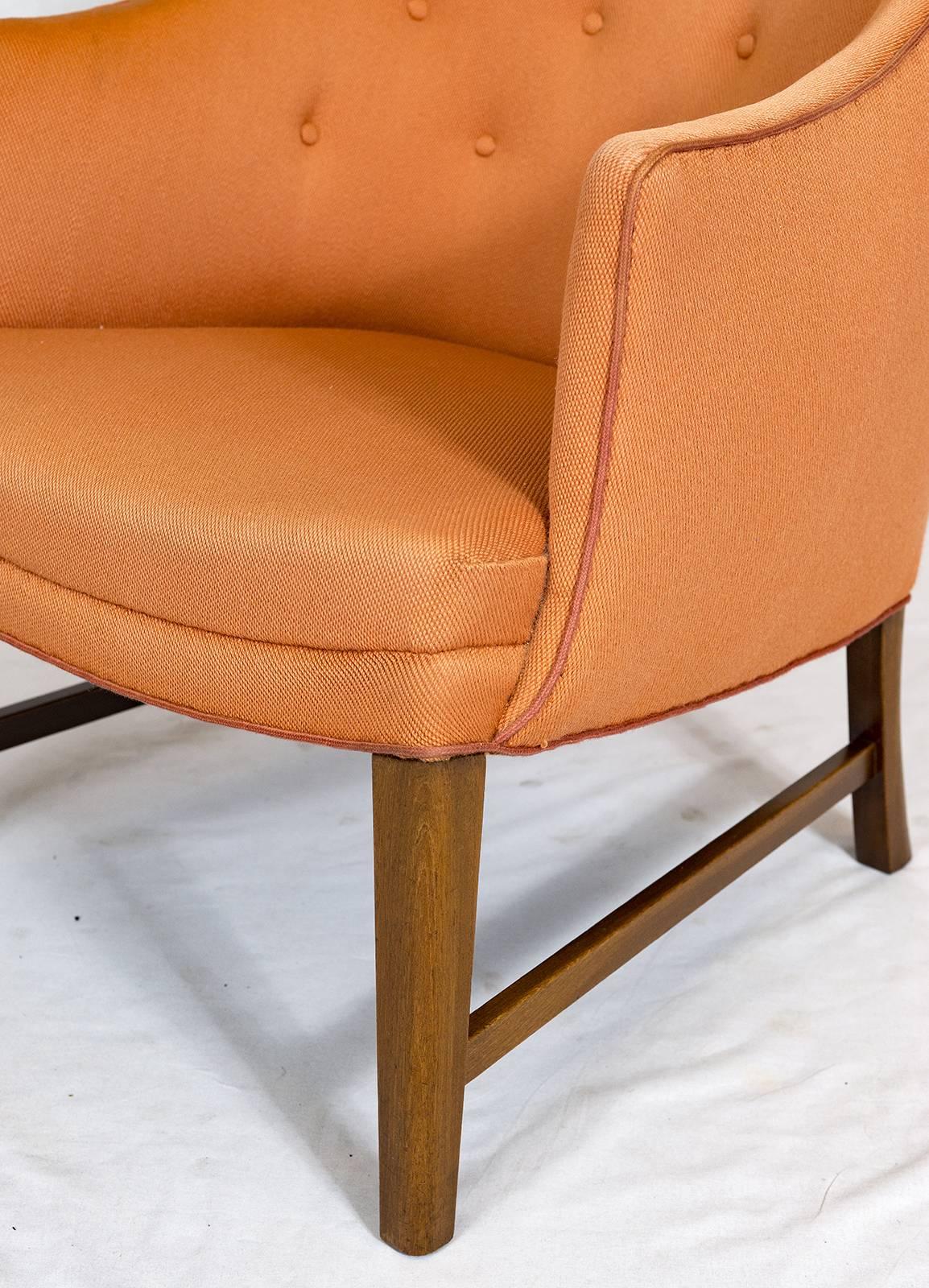 Mid-20th Century Frits Henningsen Lounge Chair