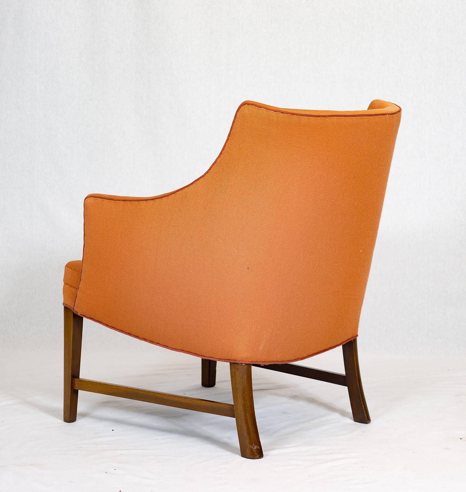 Danish Frits Henningsen Lounge Chair