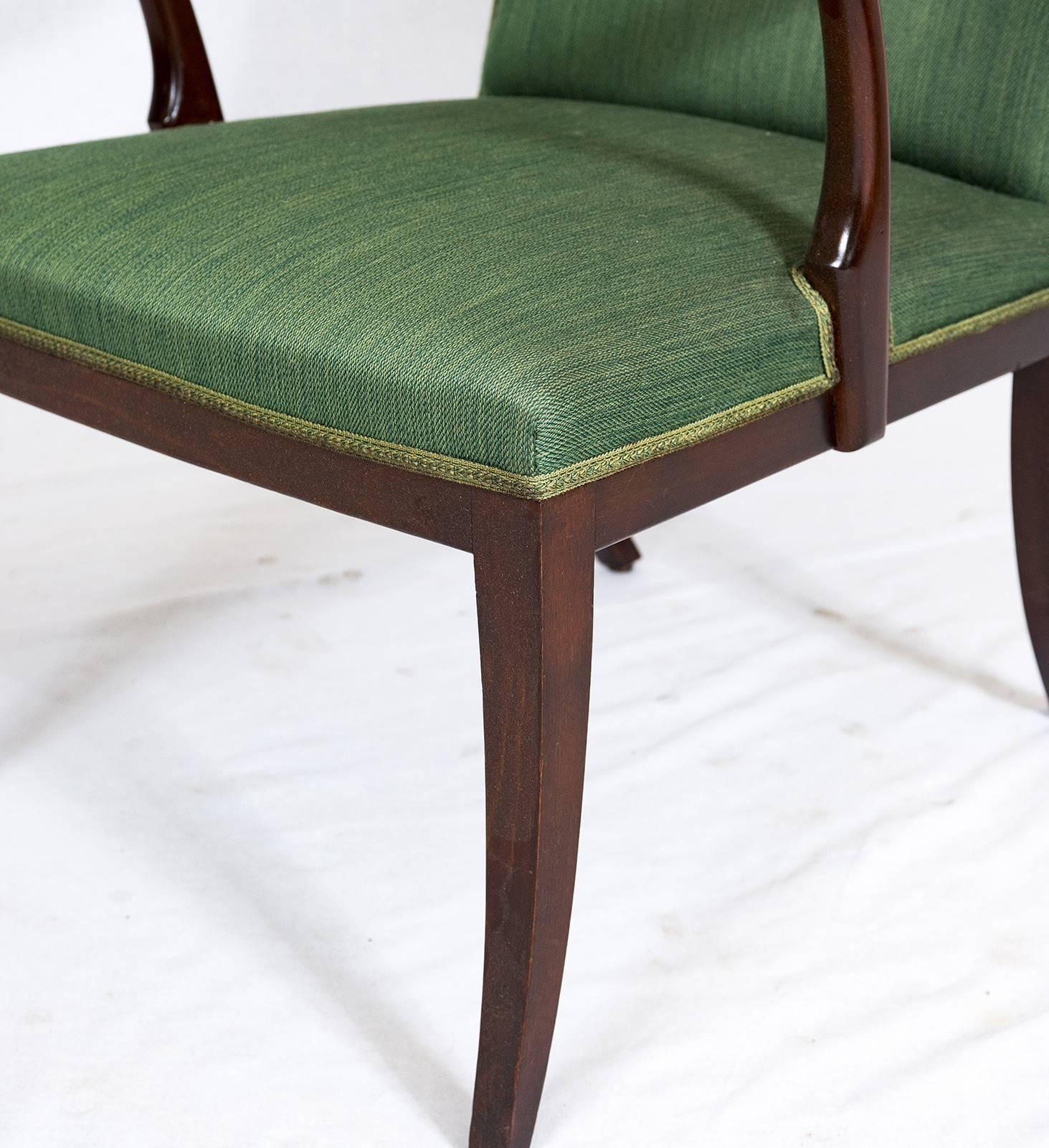 Beech Frits Henningsen Lounge Chair For Sale