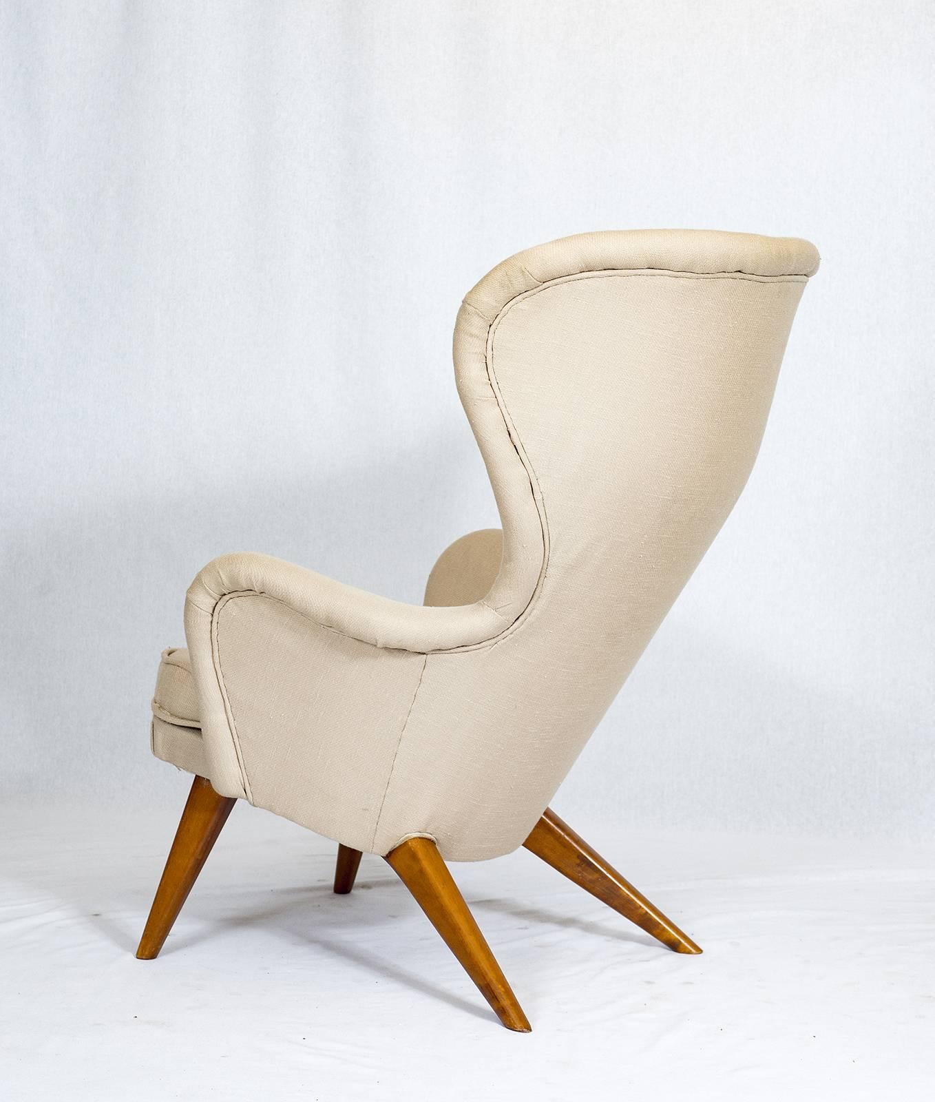 Carl Gustav Hiort af Ornäs Lounge Chair In Good Condition In Los Angeles, CA