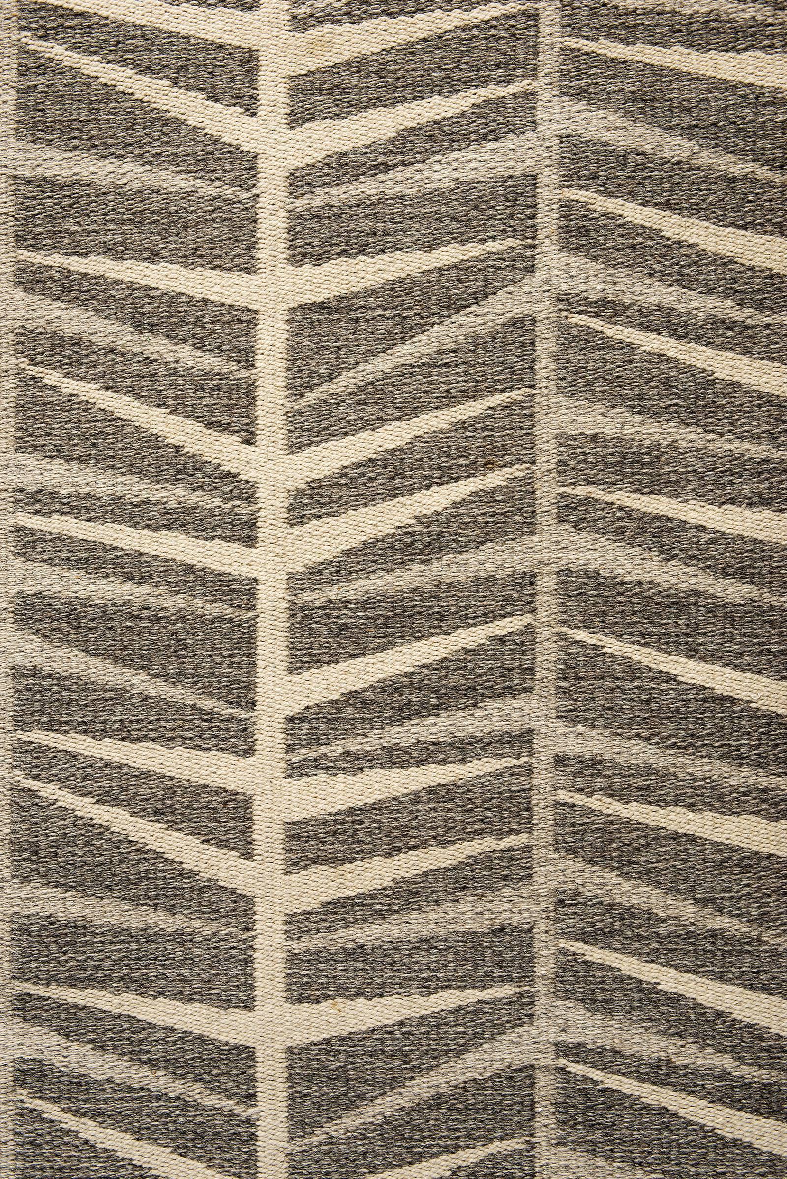 Scandinavian Modern Vintage Ingrid Dessau Flat-Weave Swedish Carpet