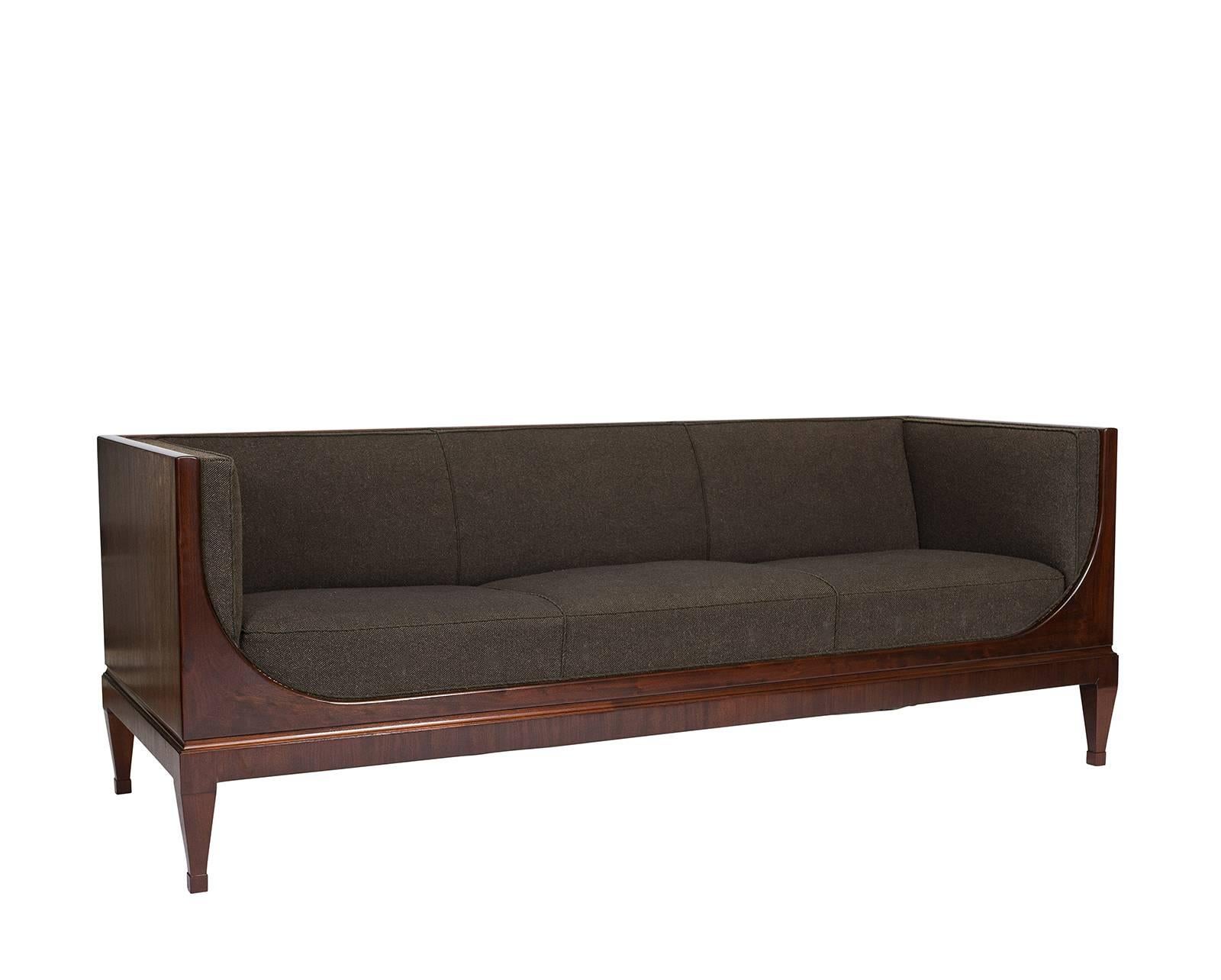 Frits Henningsen sofa.  We have this exact same sofa in a blue fabric.