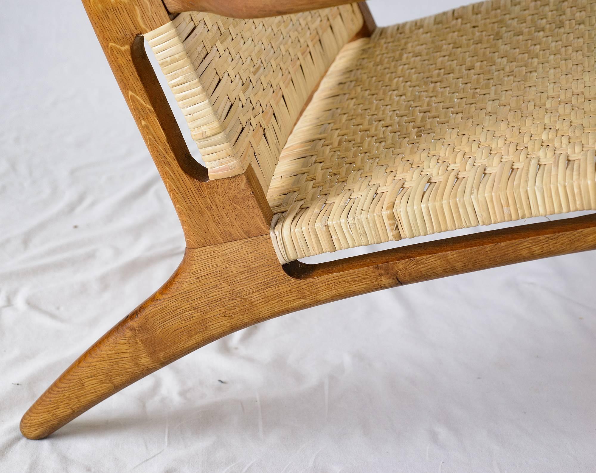 Mid-20th Century Hans Wegner CH-27 Lounge Chair