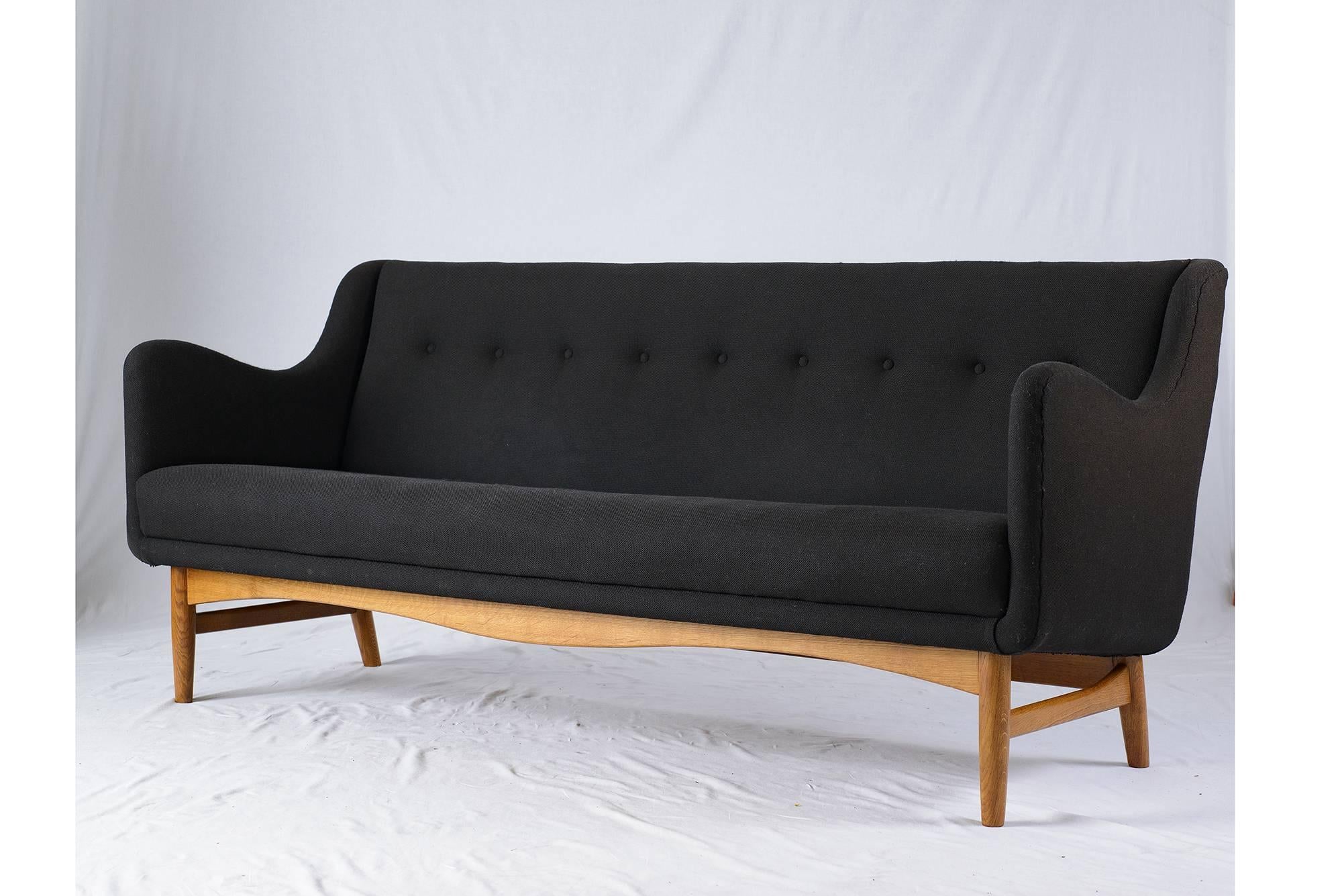 Finn Juhl sofa designed in 1954 and produced by Soren Willadsen.