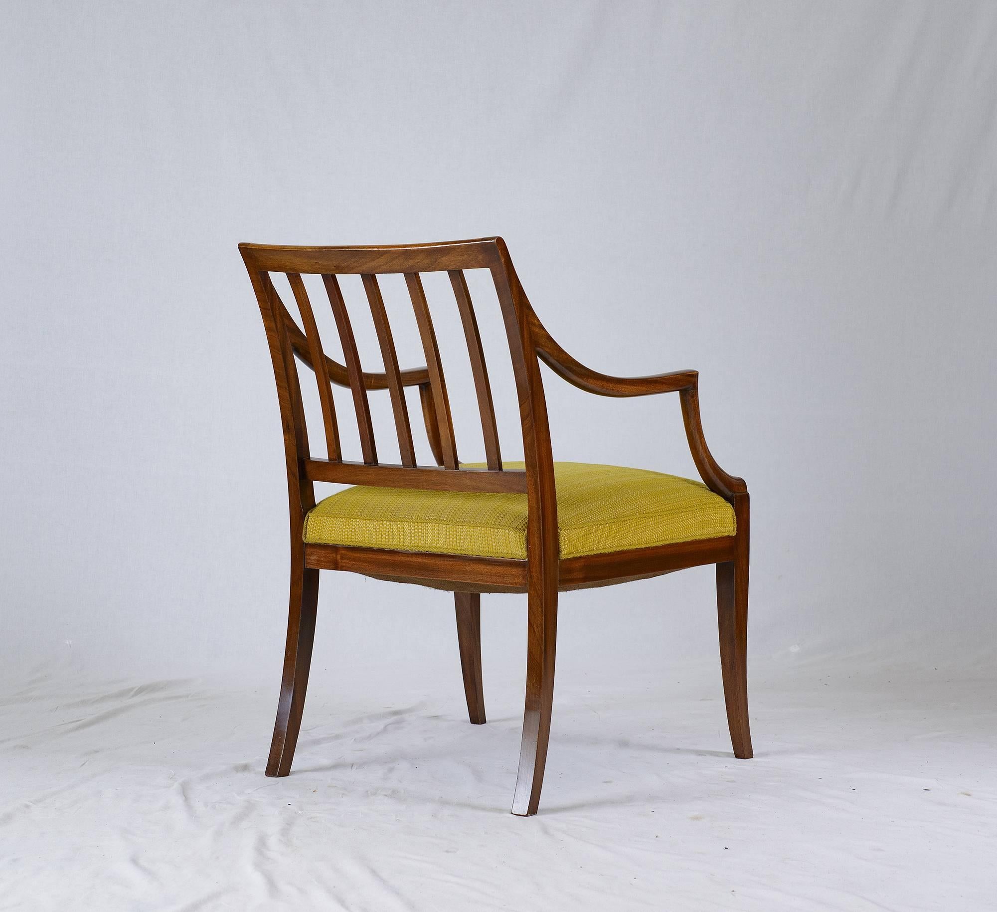 Mid-20th Century Frits Henningsen Armchair For Sale