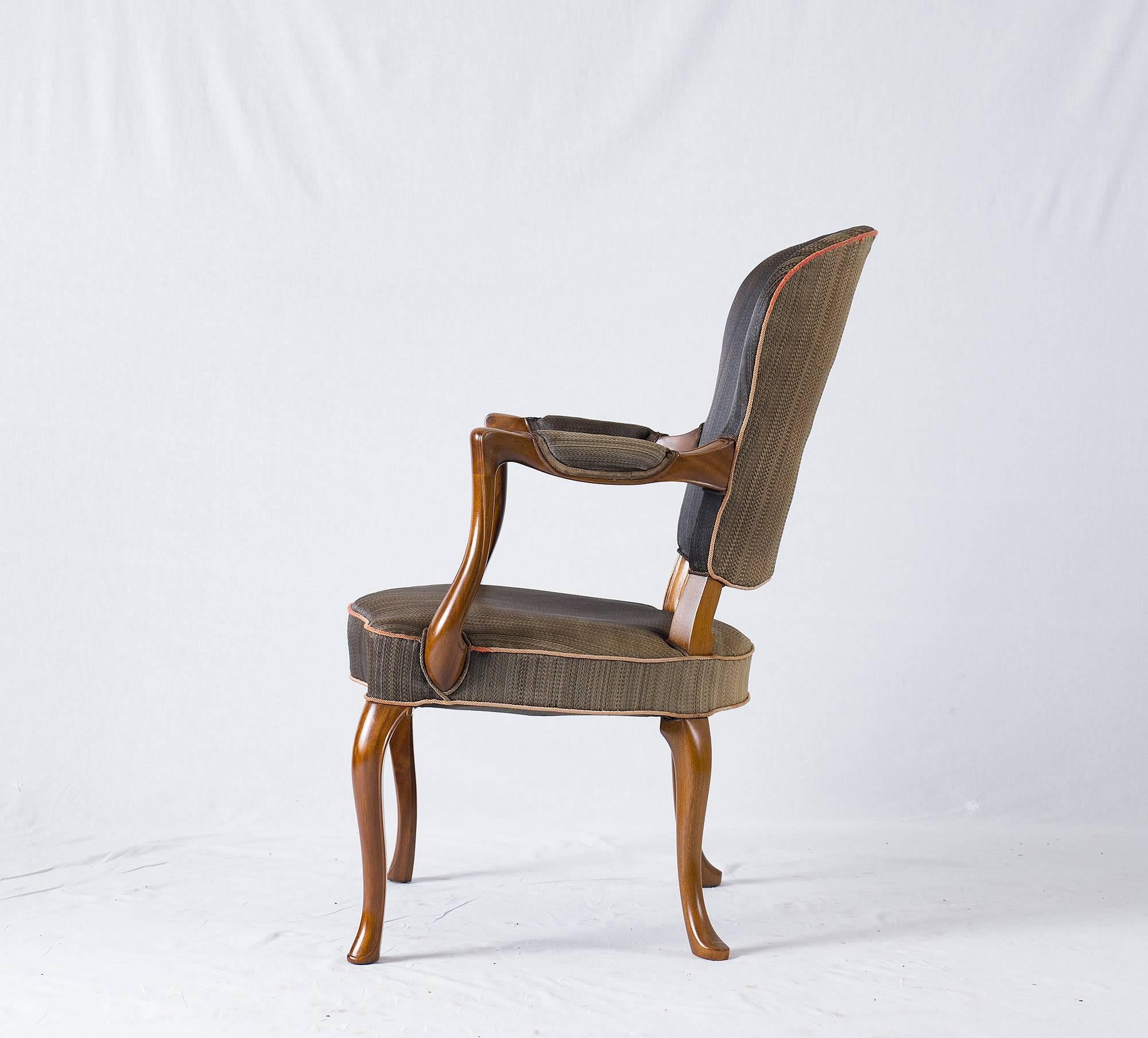 Frits Henningsen Armchair In Good Condition In Los Angeles, CA