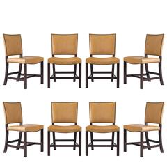 Set of Eight Kaare Klint Dining Chairs