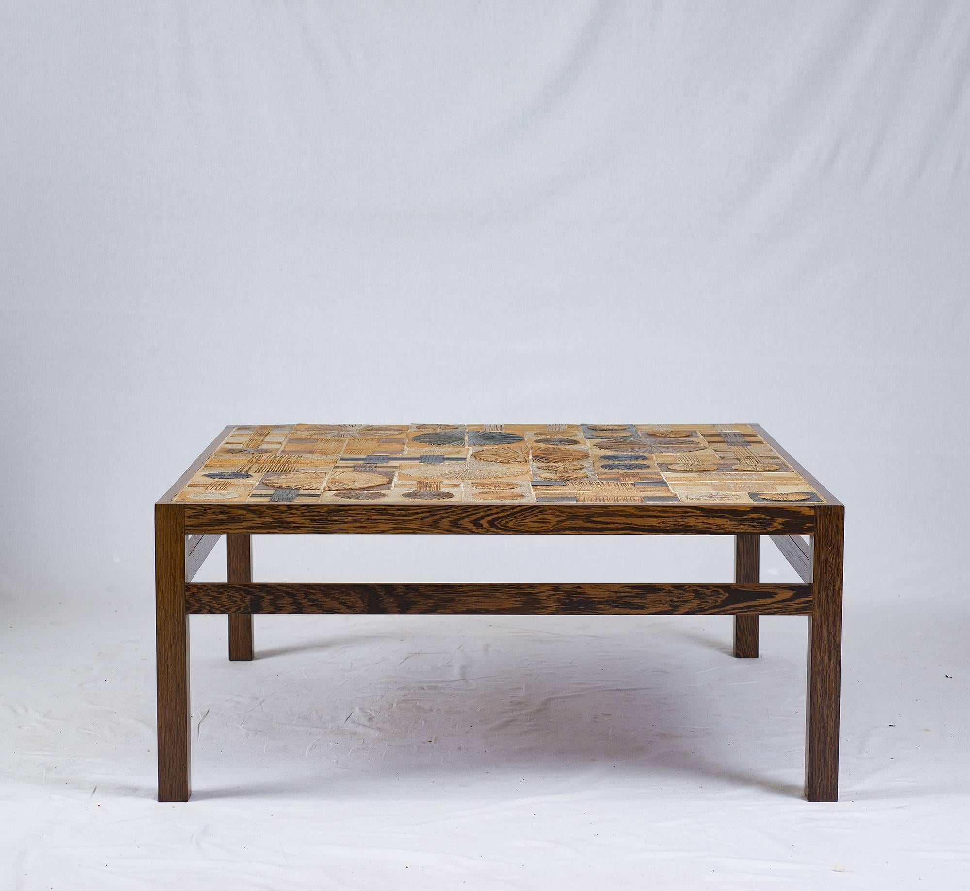 Tue Poulsen tile coffee table.