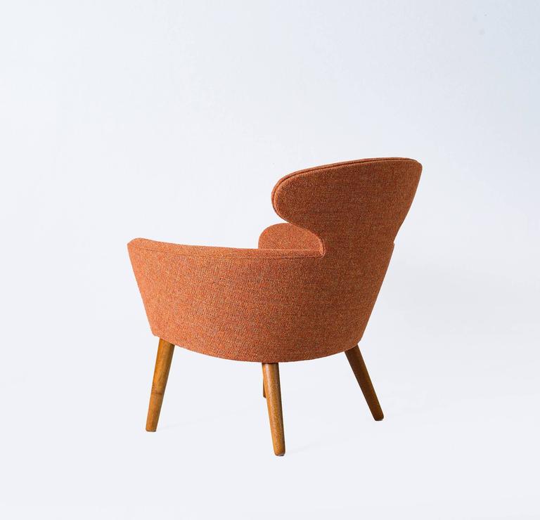 Unusual Danish Lounge Chair at 1stDibs