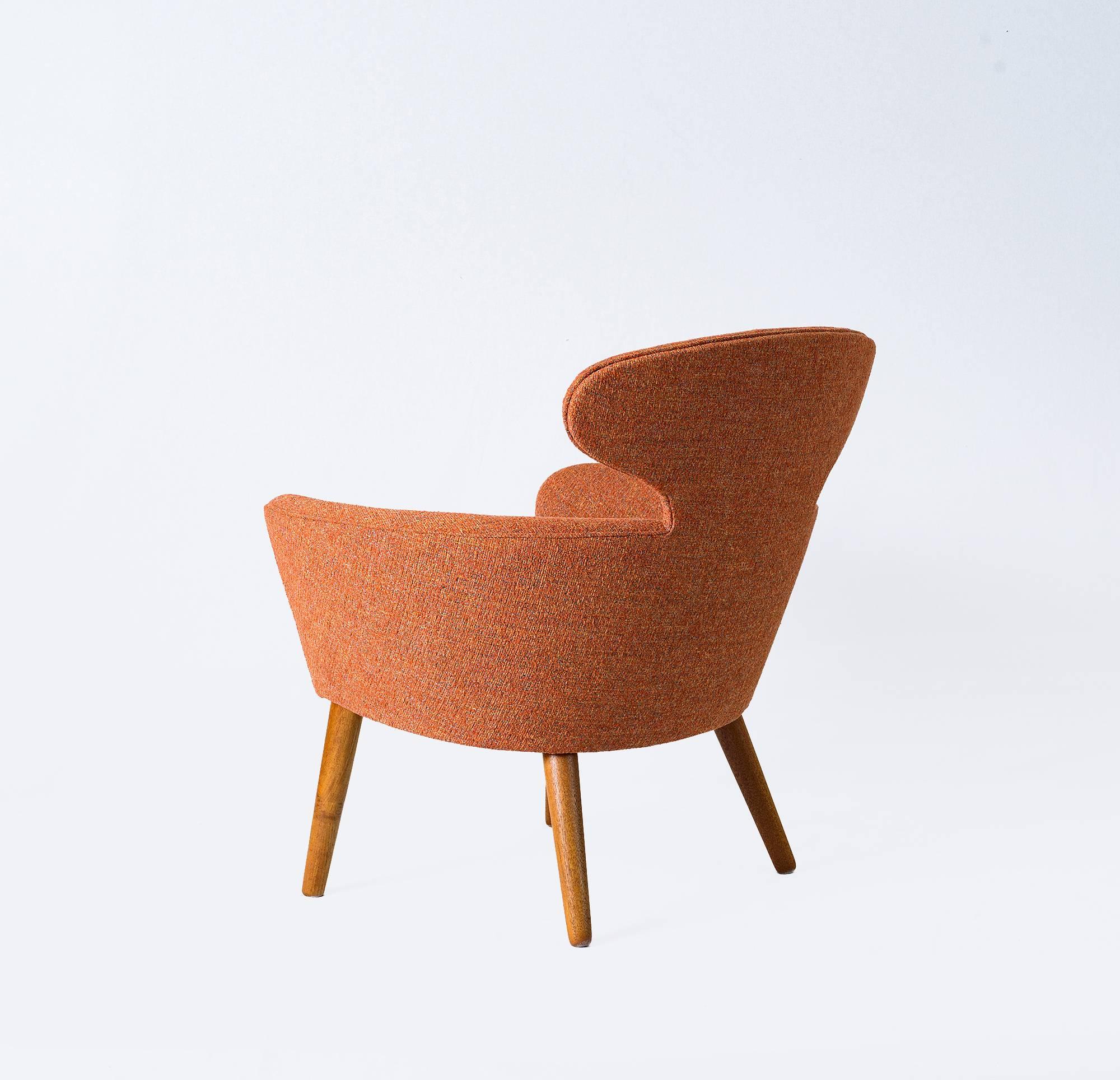 Mid-20th Century Unusual Danish Lounge Chair