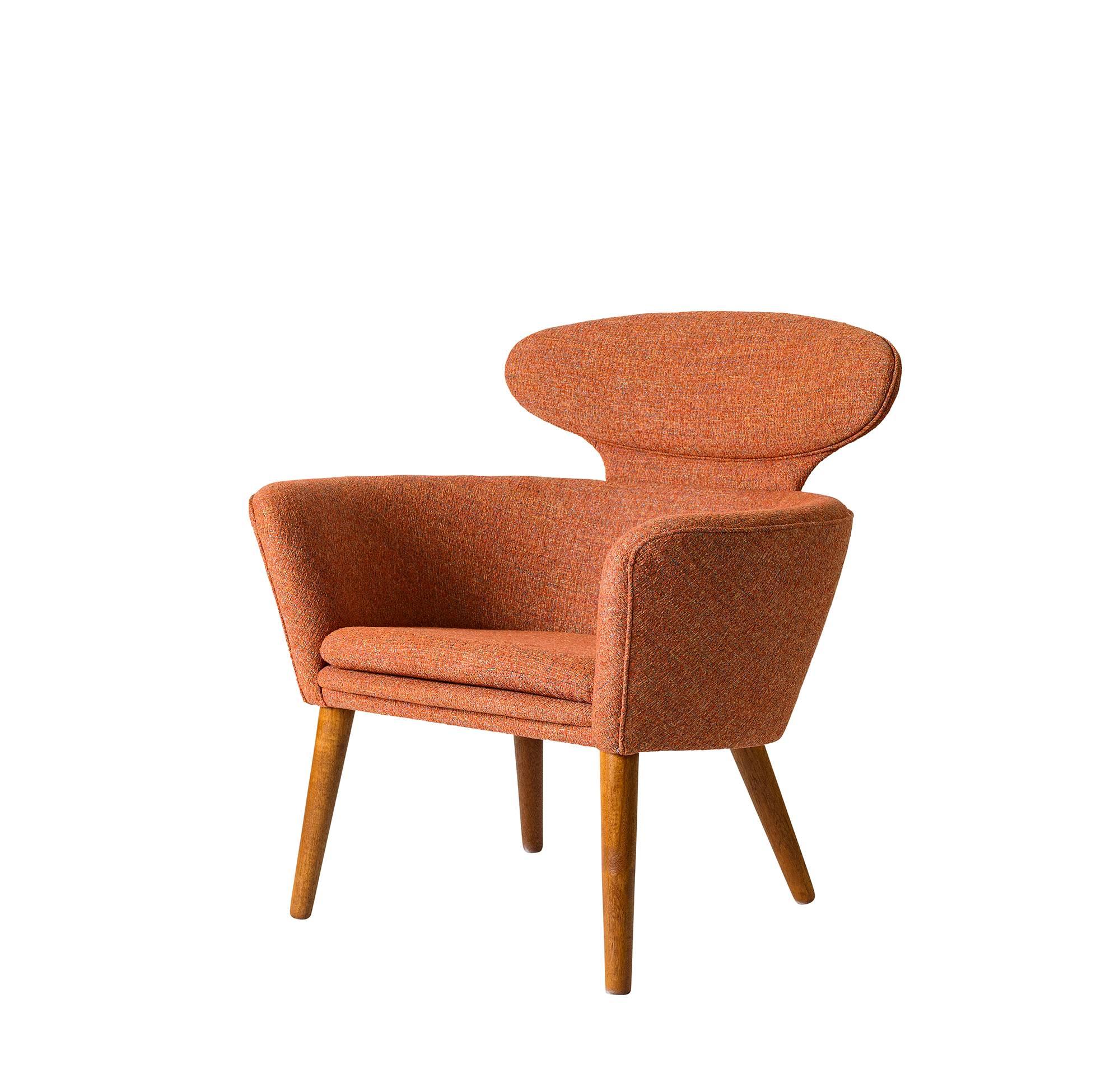Mid-Century Modern Unusual Danish Lounge Chair