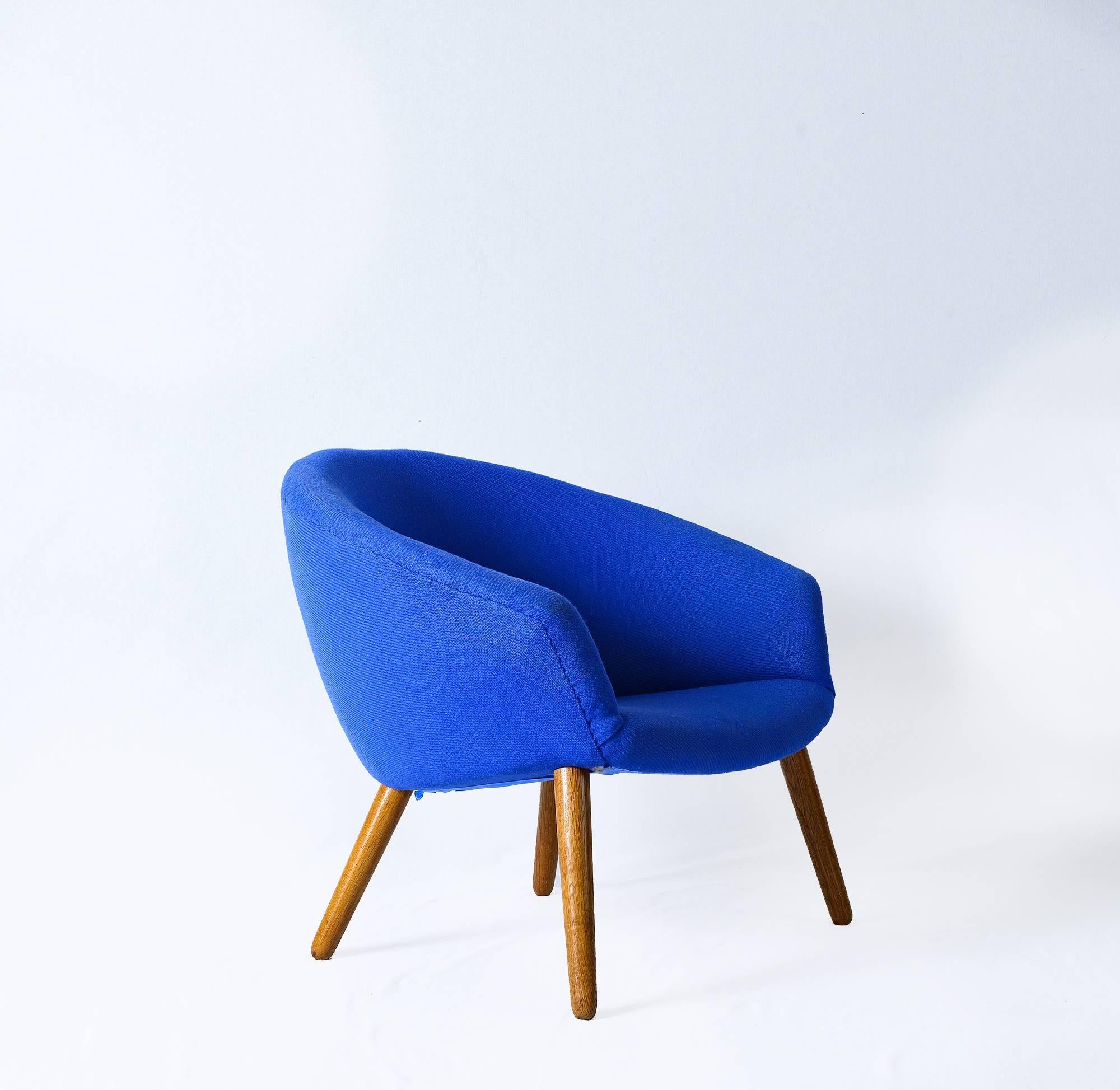 Scandinavian Modern Nanna Ditzel AP-26 Lounge Chair