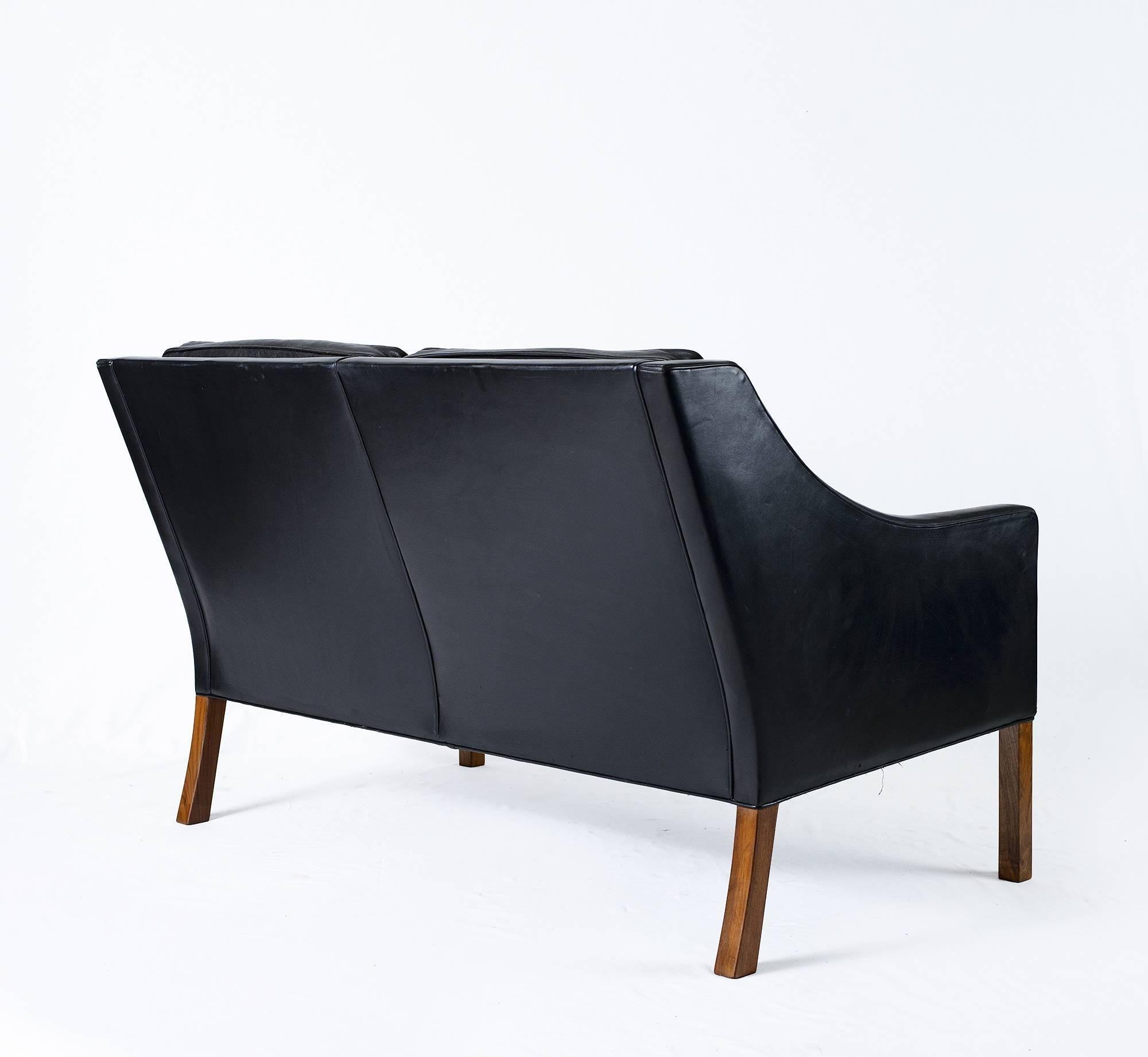 Børge Mogensen Model #2208 Two-Seat Sofa For Sale 1