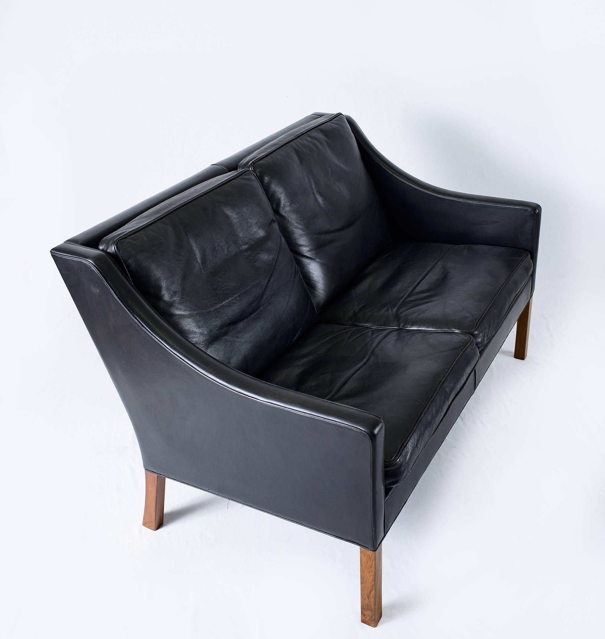 Brge Mogensen Modell #2208 Zweisitzer-Sofa im Zustand „Gut“ im Angebot in Los Angeles, CA