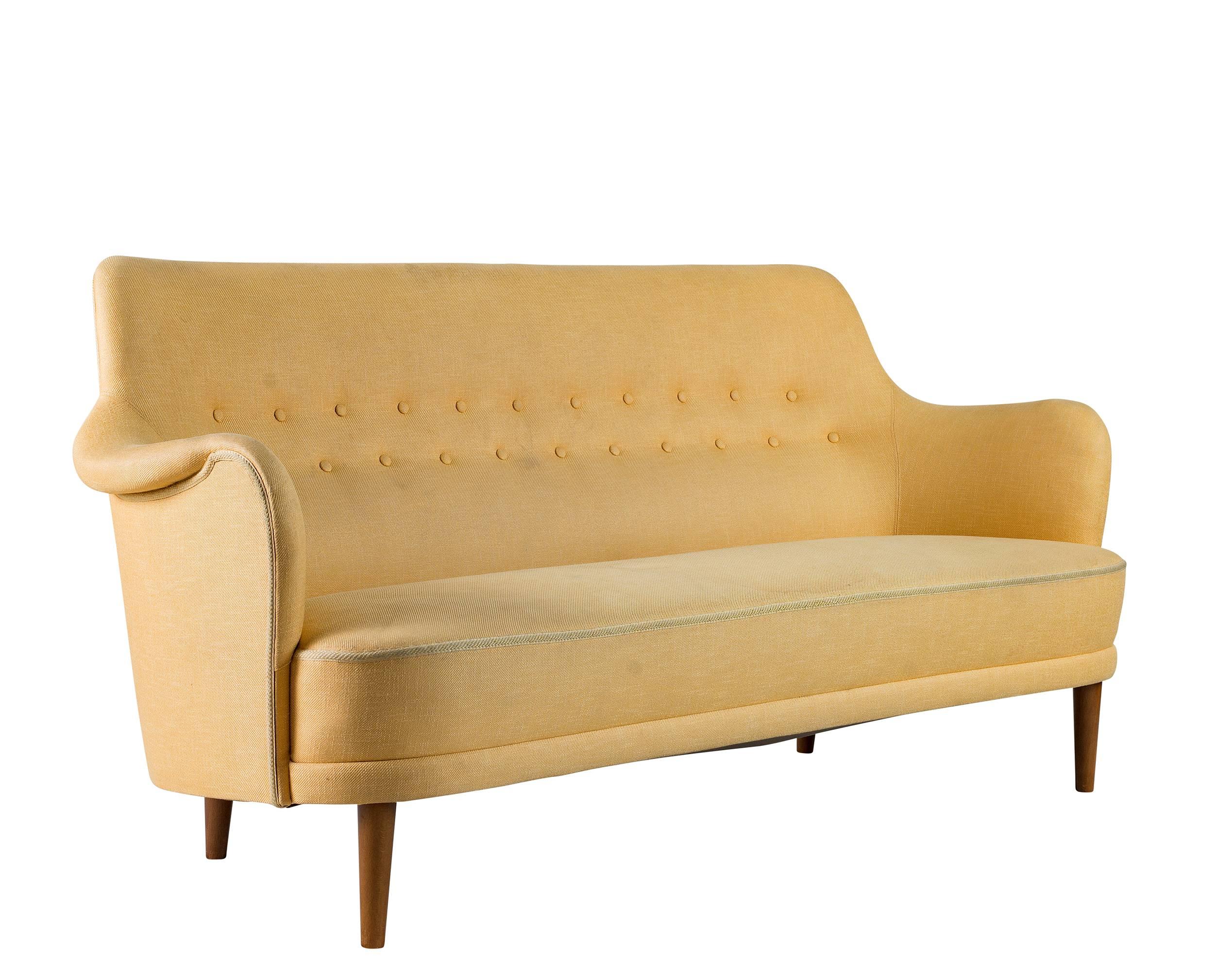 Carl Malmsten "Samsas" sofa produced by O.H. Sjogren.