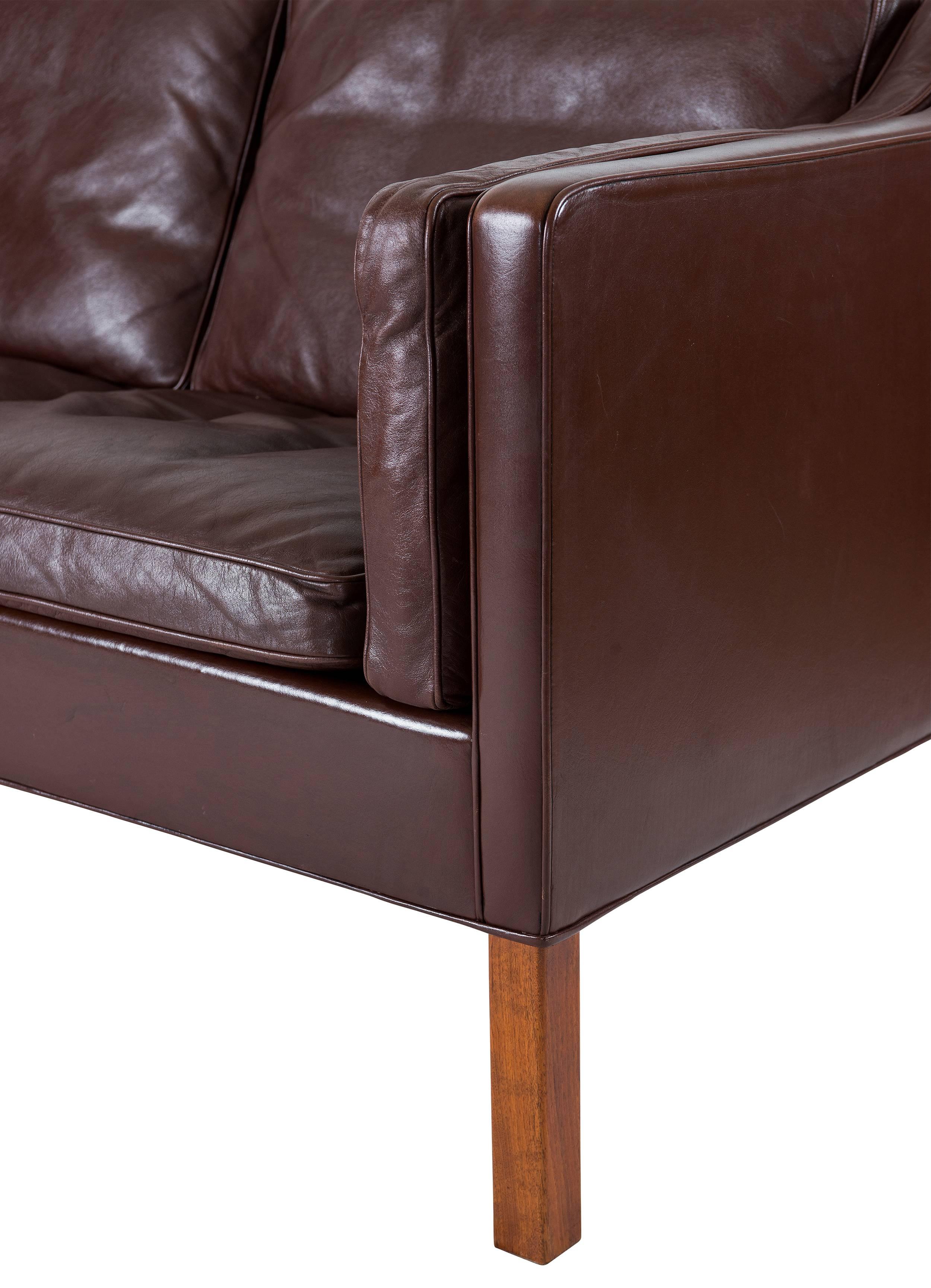 Børge Mogensen Modell #2212 Zweisitziges Sofa im Angebot 2