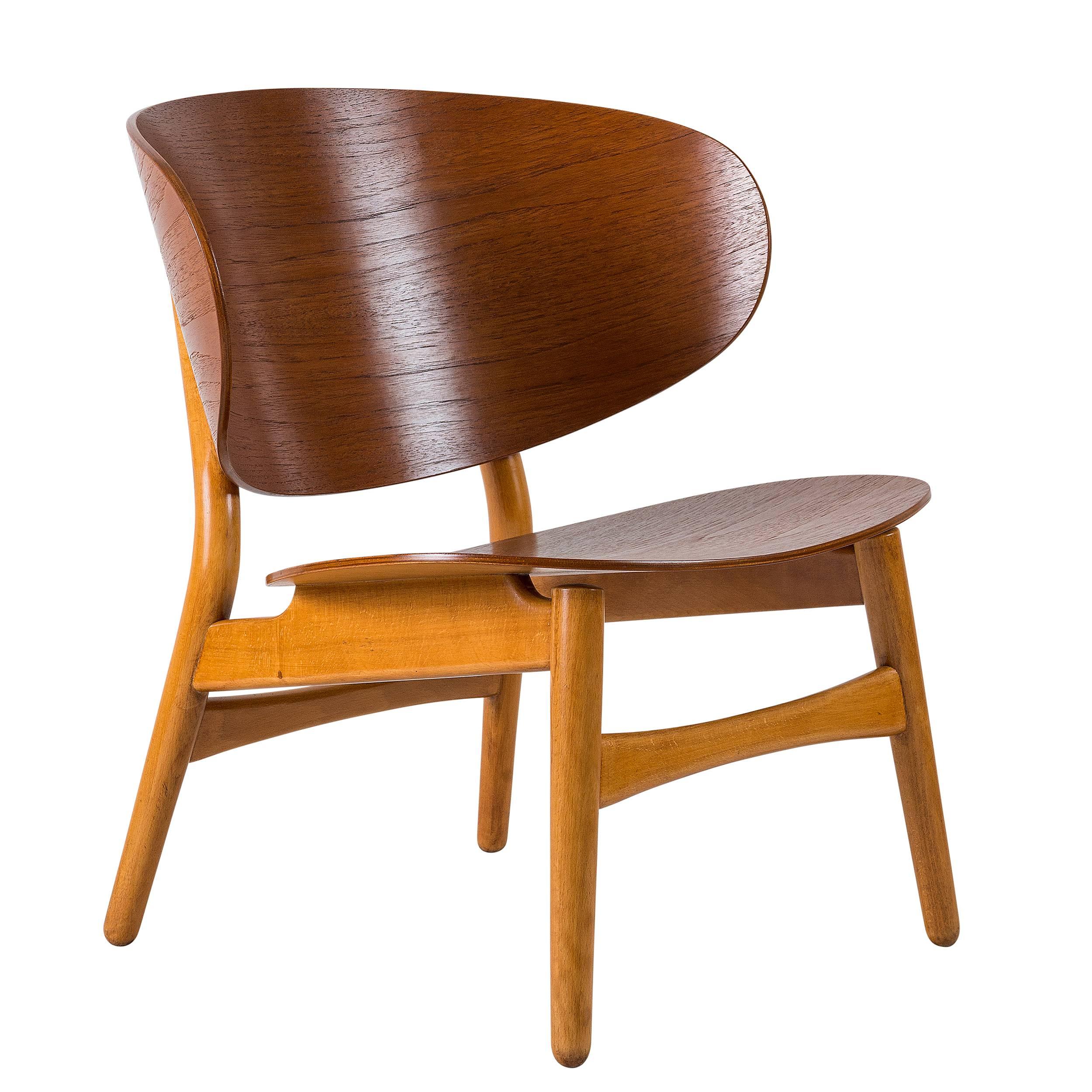 Hans Wegner "Shell" chair designed in 1948 and produced by Fritz Hansen.
