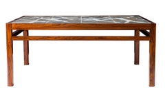Danish Abstract Tile Coffee Table