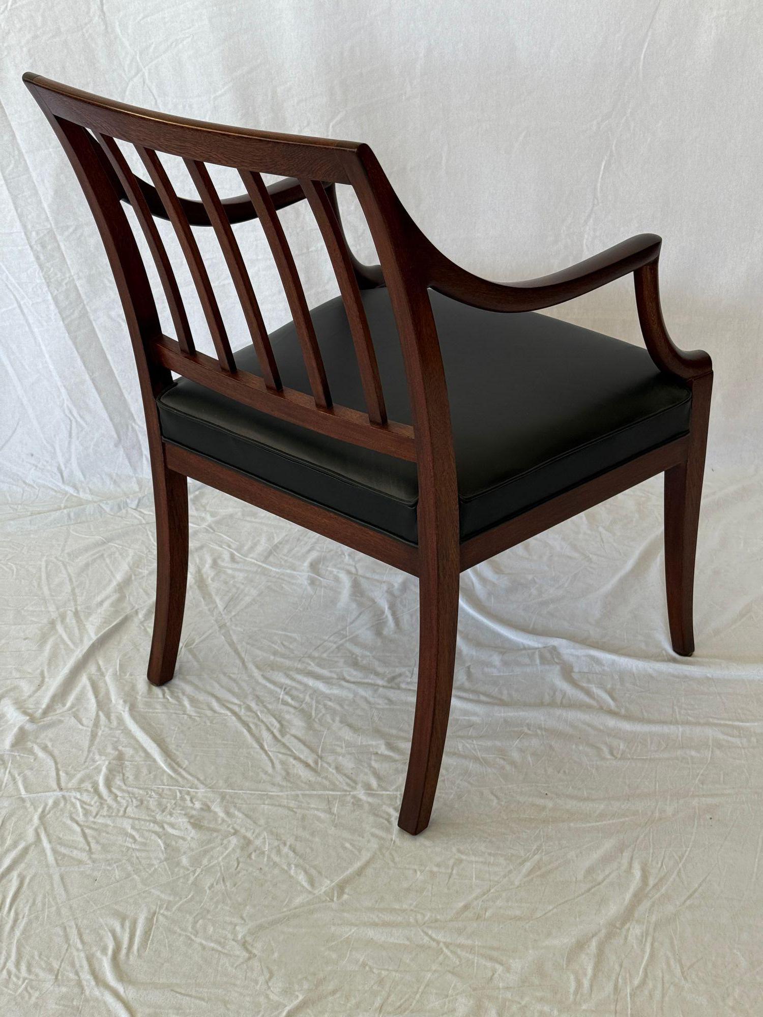 Sillón Frits Henningsen. Cuero en venta