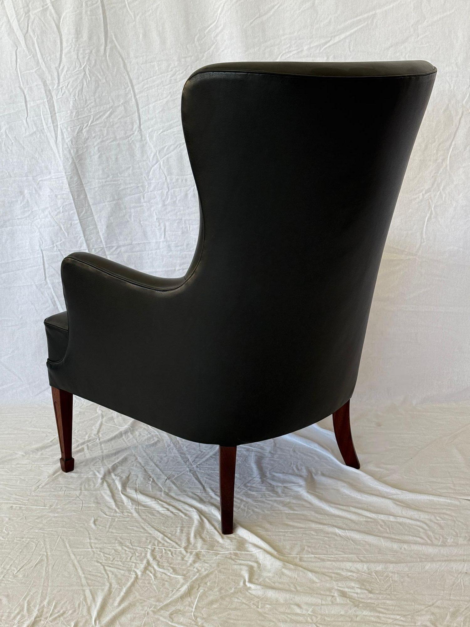 Sillón Frits Henningsen Highback Danés en venta