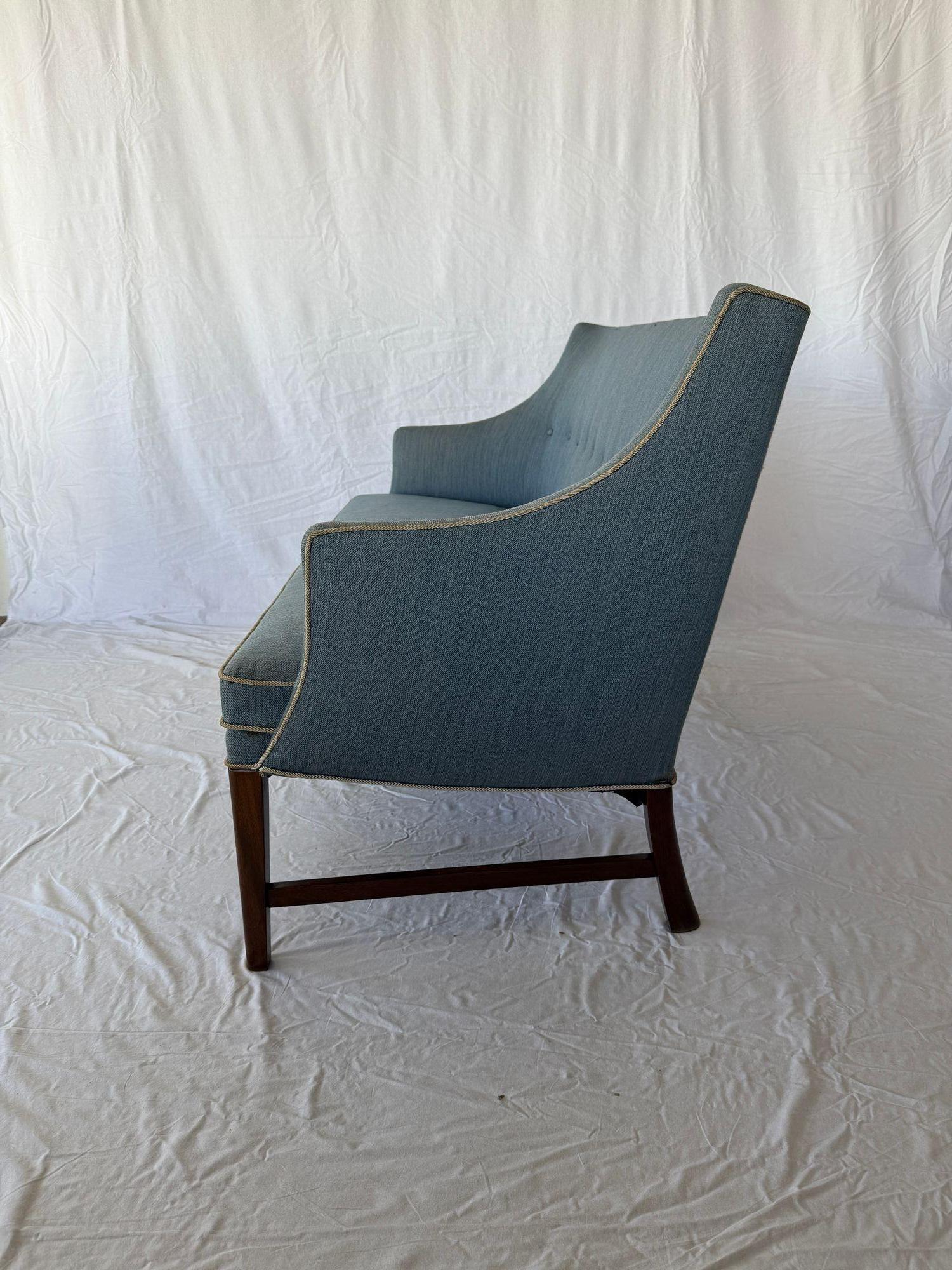 Scandinavian Modern Frits Henningsen Settee For Sale