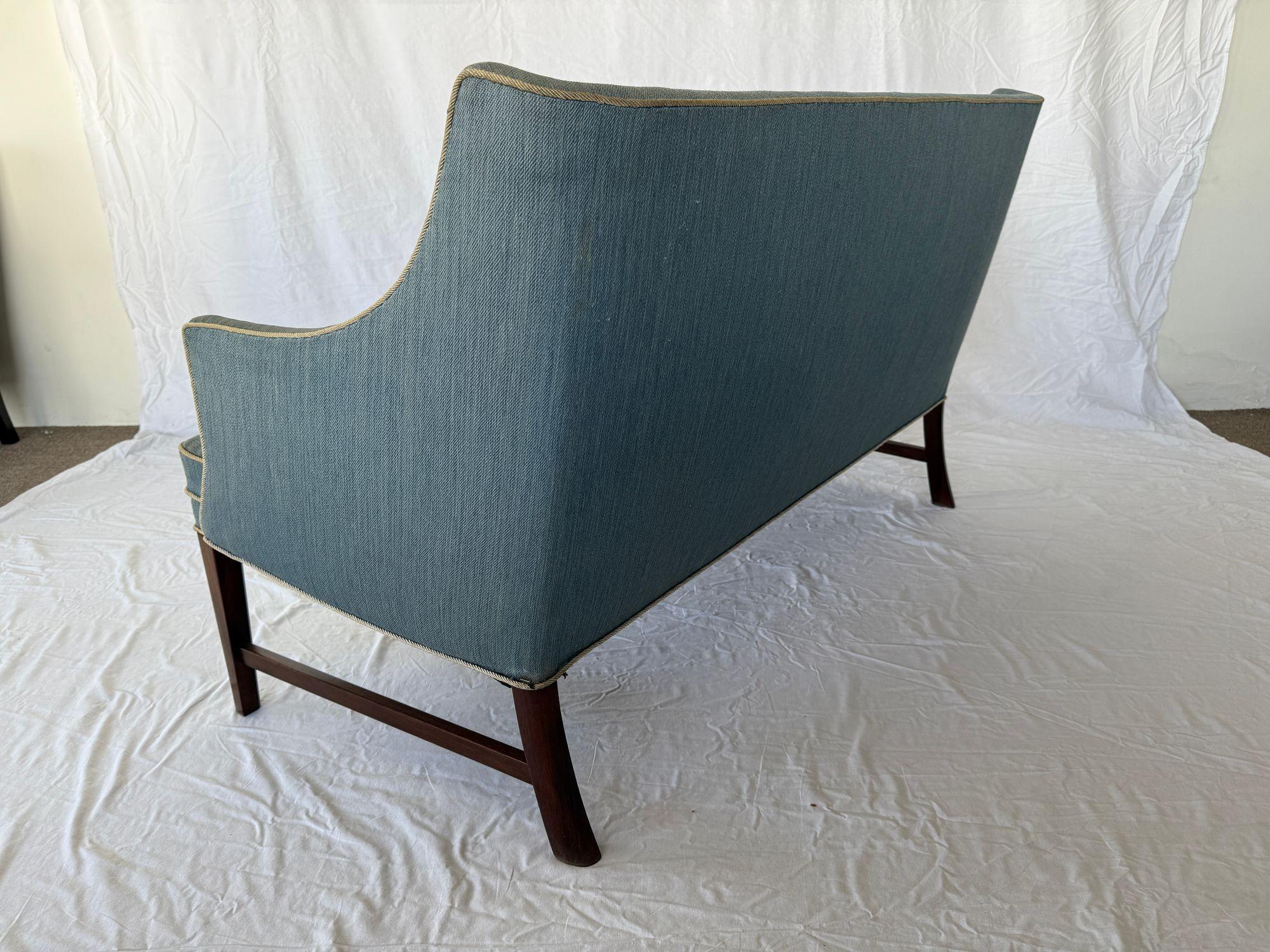 Danish Frits Henningsen Settee For Sale