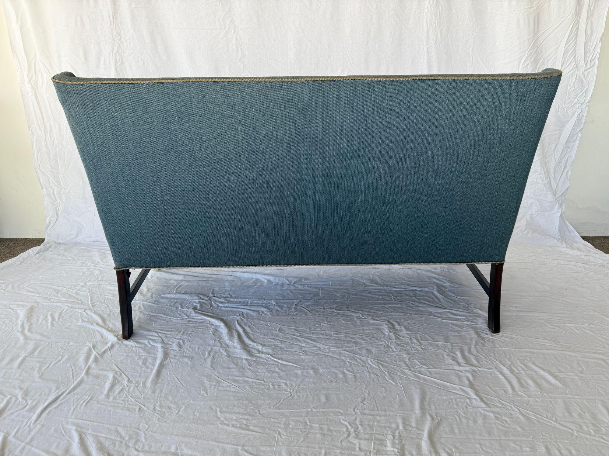 Frits Henningsen Settee In Fair Condition For Sale In Los Angeles, CA