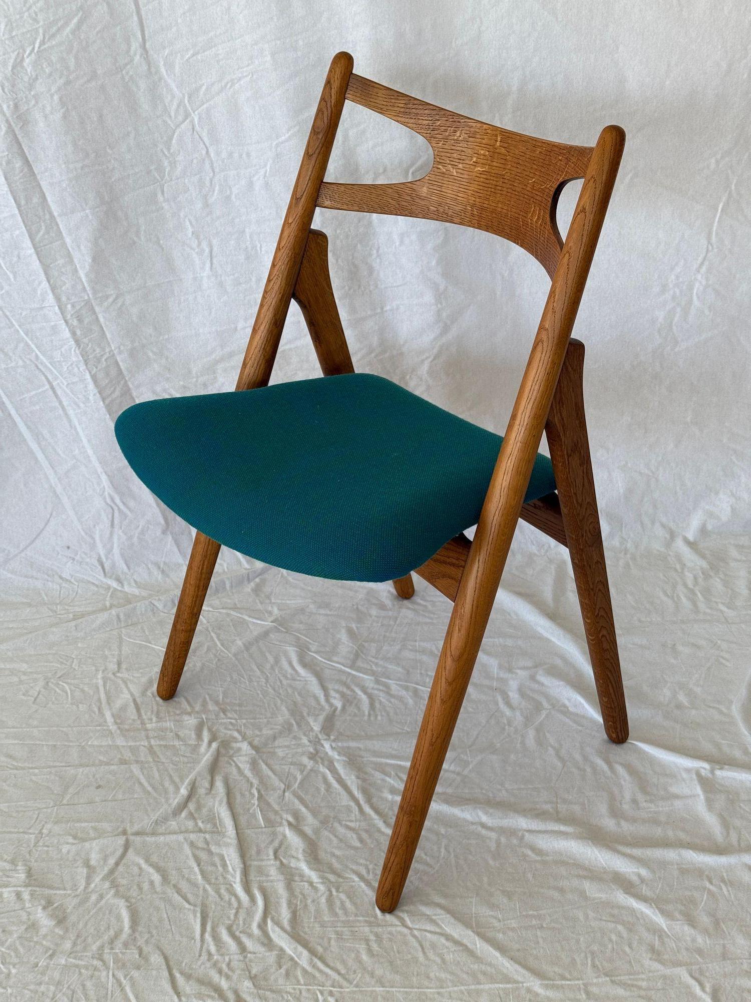 Ensemble de 4 chaises de salle à manger Hans Wegner CH-29 