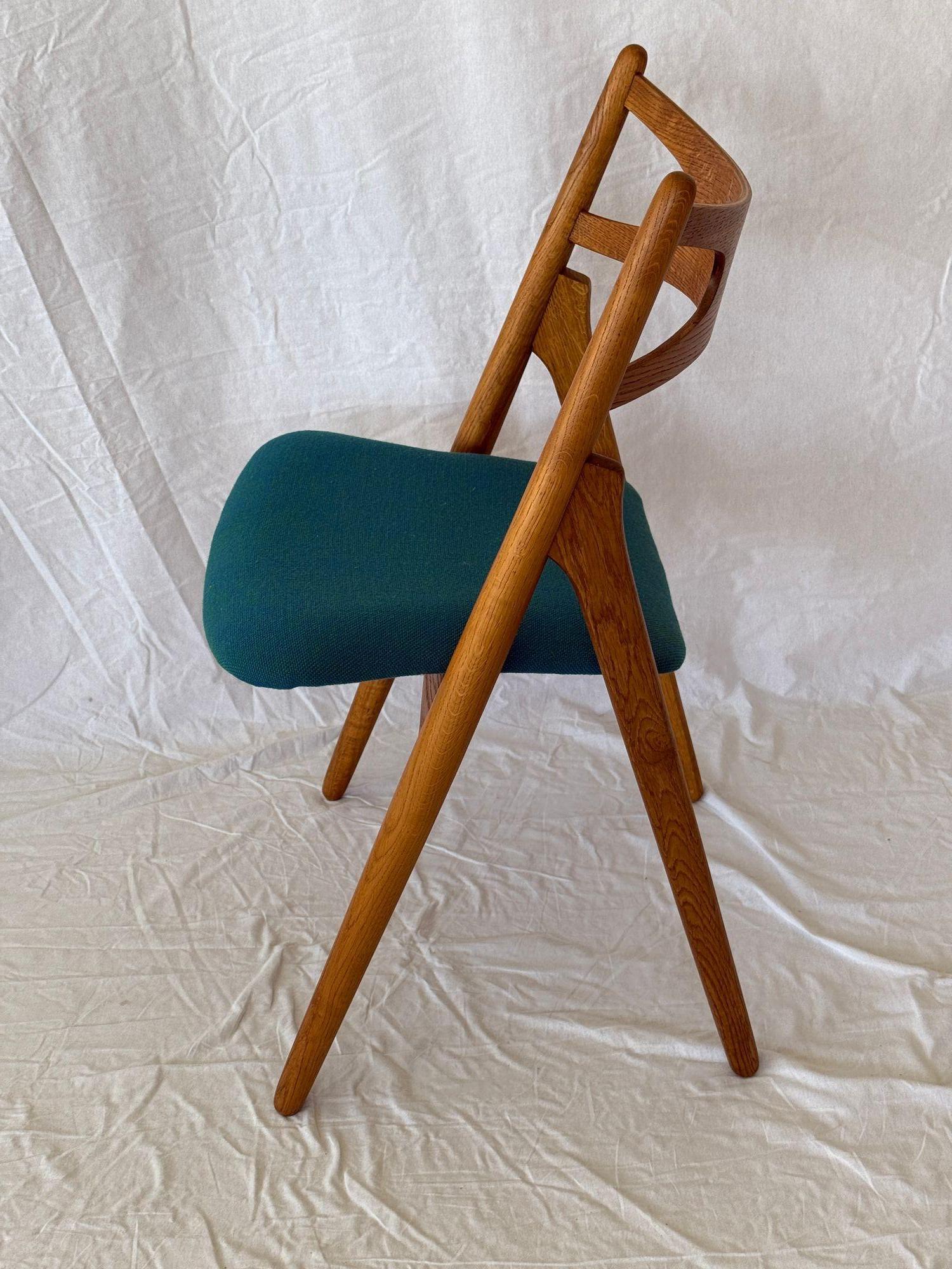 Danois Ensemble de 4 chaises de salle à manger 