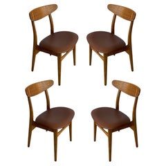 Set of 4 Hans Wegner CH-30 Dining Chairs
