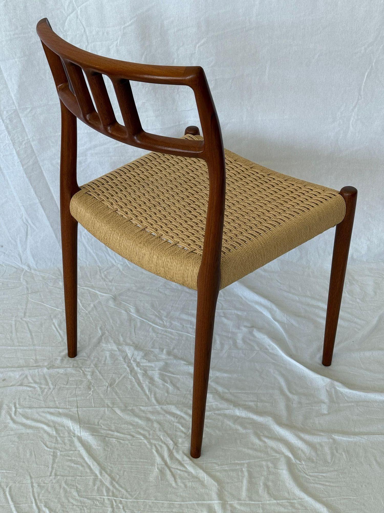 Satz von 6 Niels Moller Model No. 79 Esszimmerstühlen im Angebot 2
