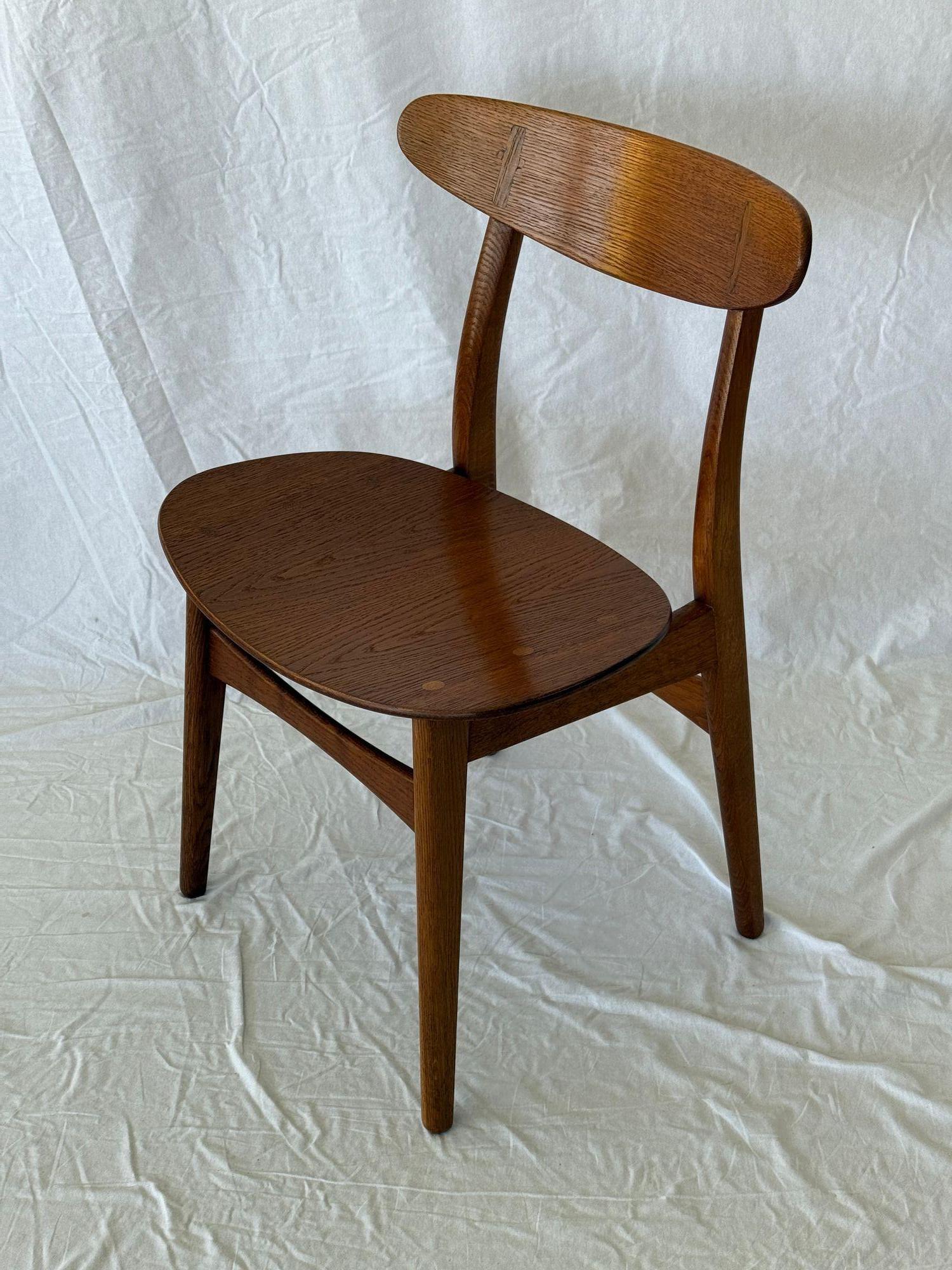6er-Set Hans Wegner CH-30 Esszimmerstühle im Angebot 5