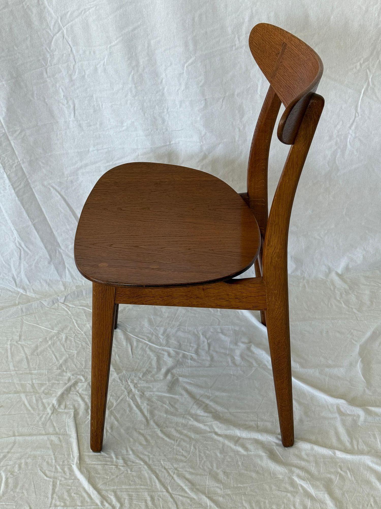 6er-Set Hans Wegner CH-30 Esszimmerstühle (Skandinavische Moderne) im Angebot
