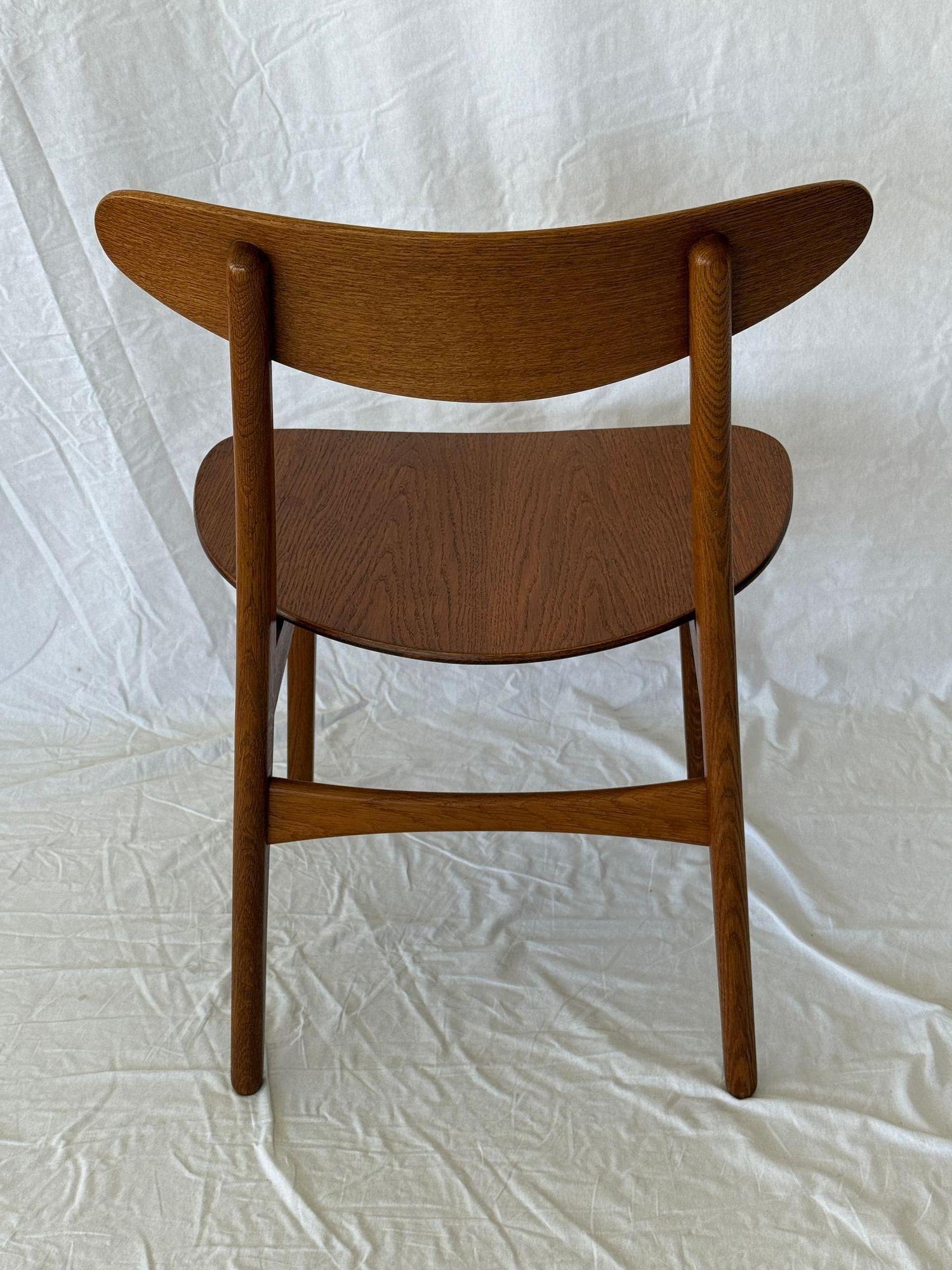 6er-Set Hans Wegner CH-30 Esszimmerstühle im Zustand „Hervorragend“ im Angebot in Los Angeles, CA
