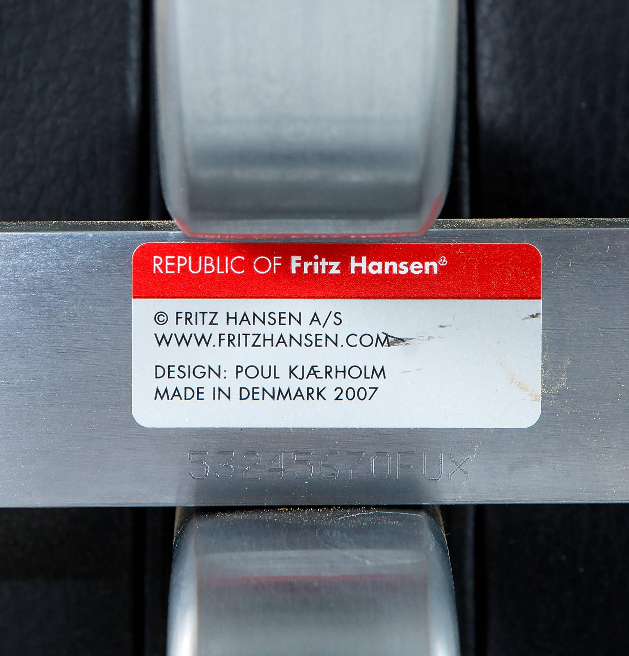Poul Kjaerholm PK31 Two-Seat Settee by Fritz Hansen 1