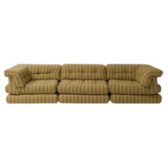 1st Edition Mah Jong Modular Sofa by Hans Hopfer for Roche Bobois, France, 1970s