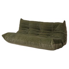 Vintage Michel Ducaroy Togo 3-Seater Sofa for Ligne Roset in Pierre Frey Velvet
